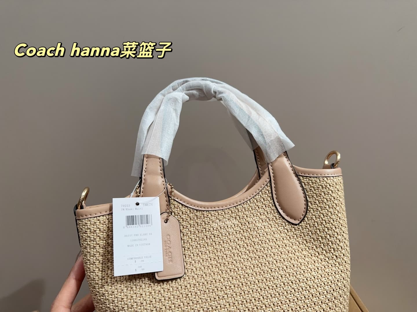 Coach Hanna Bucket Bag