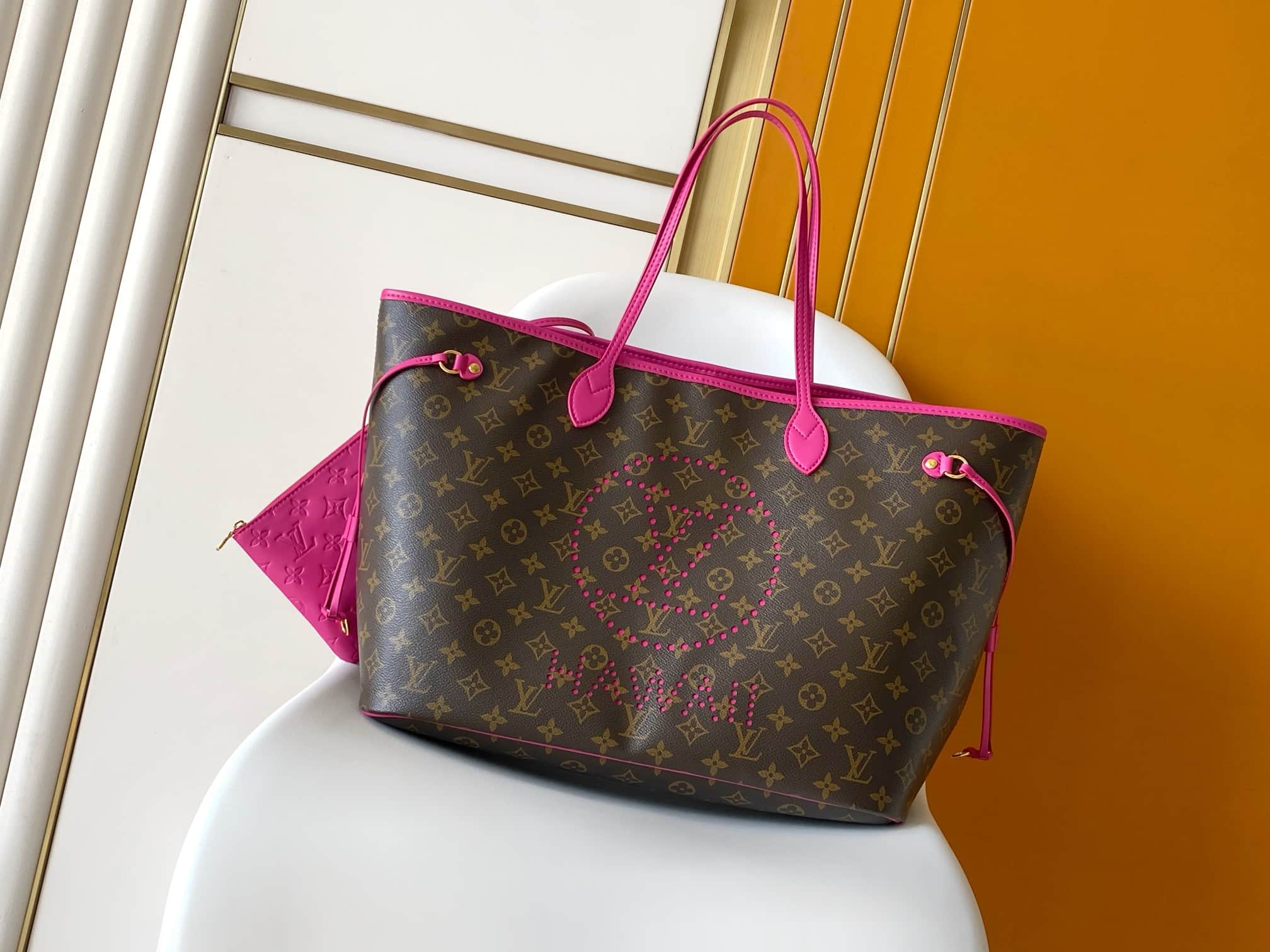 Louis Vuitton Neverfull GM Hawaii Perforated Monogram coated canvas M29222 High