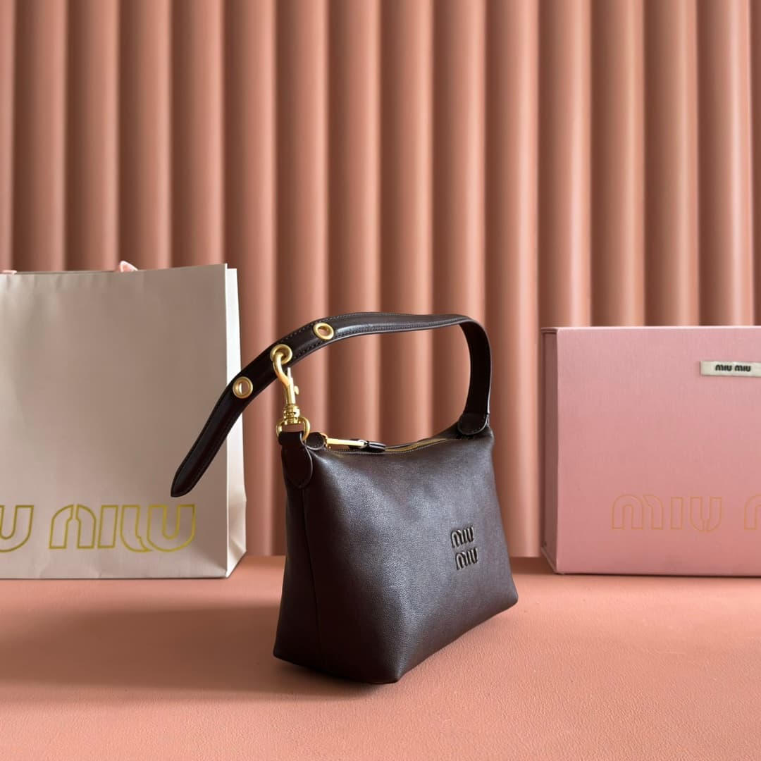 Miu Miu Nappa leather pouch 5NE841 Briarwood High