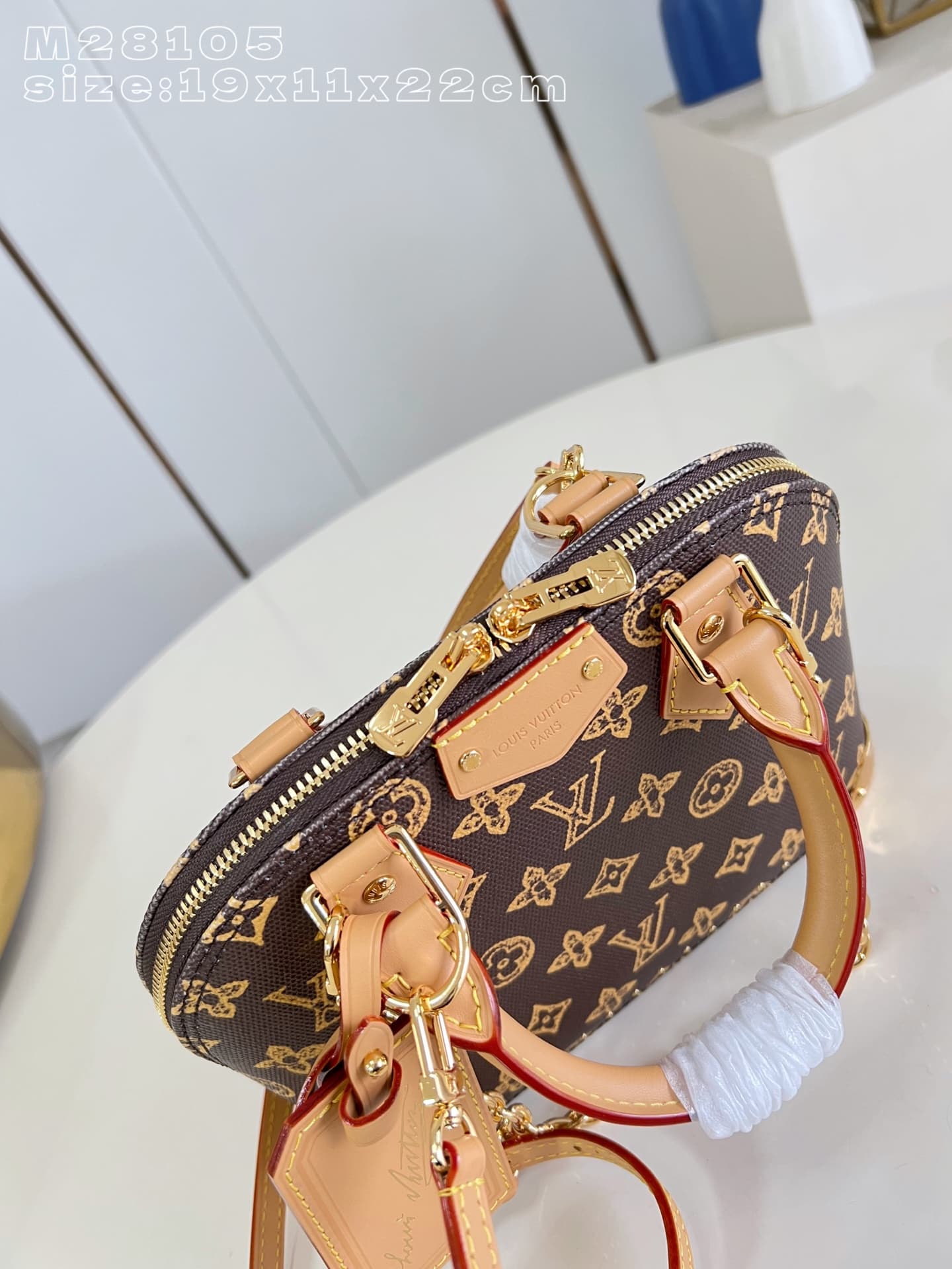 Louis Vuitton Alma Trunk BB handbag in Monogram Canvas M28105 High