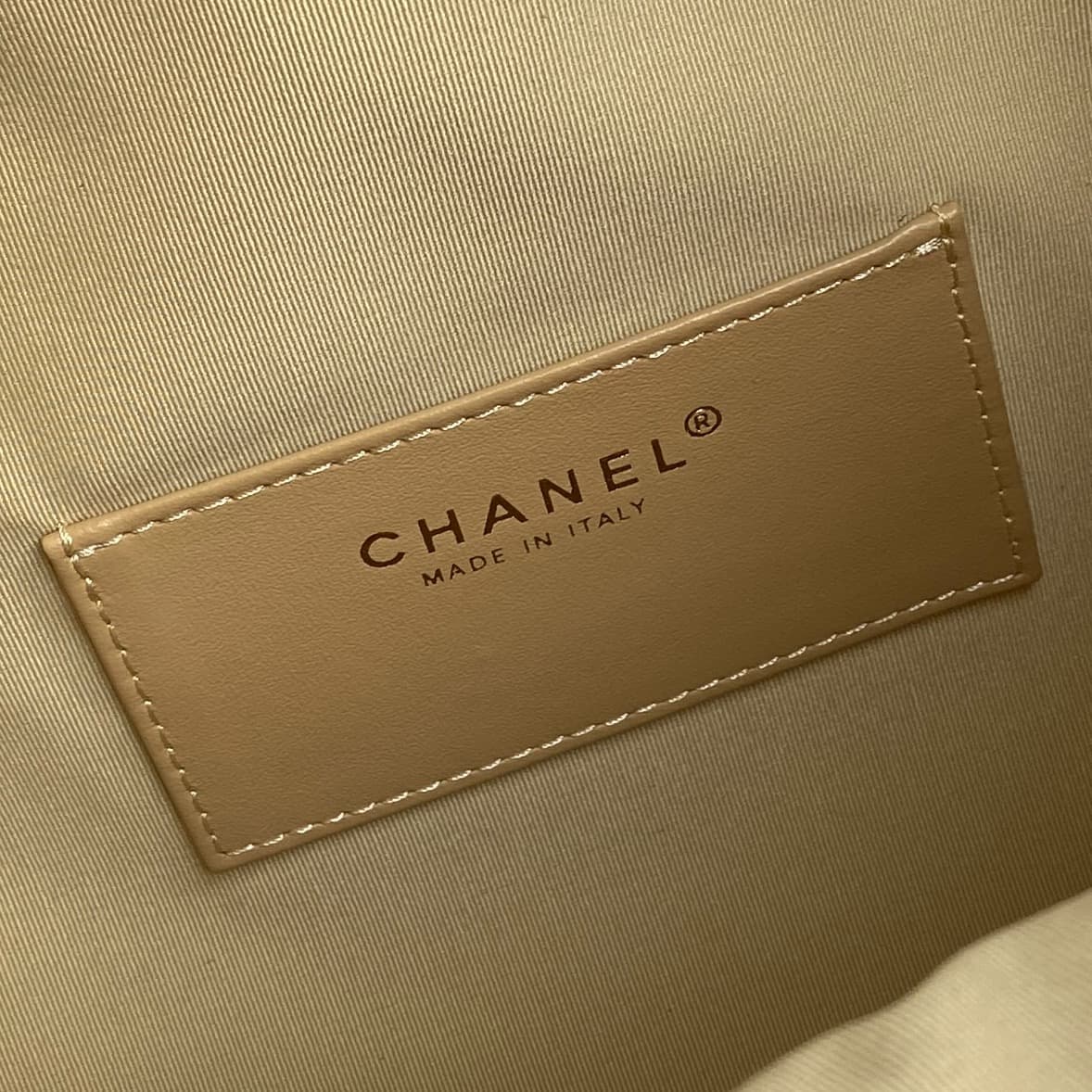 Chanel 25 Medium Hobo Medium handbag AS5311 Suede & Gold-tone Metal Camel High