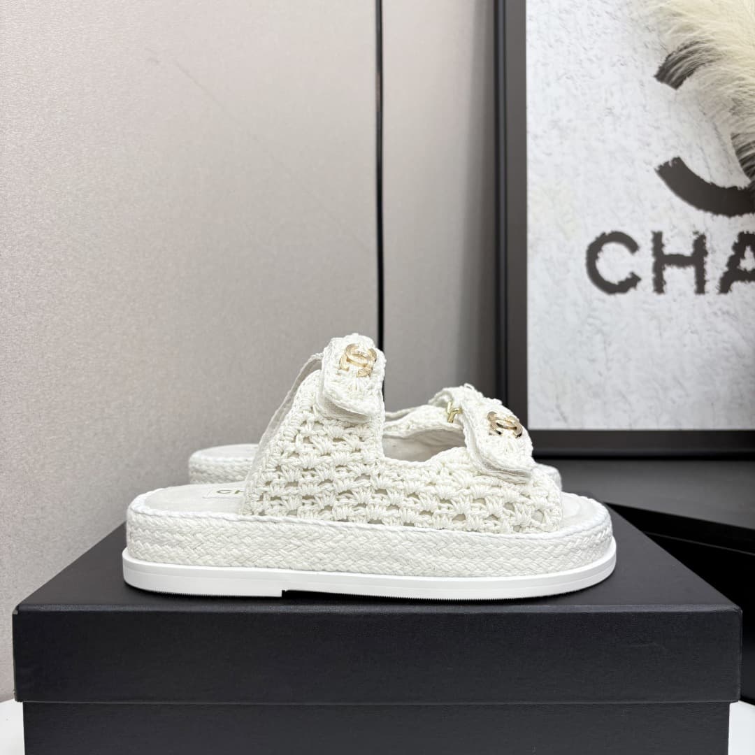 Chanel Sandro Suede Sandal Shoes Women