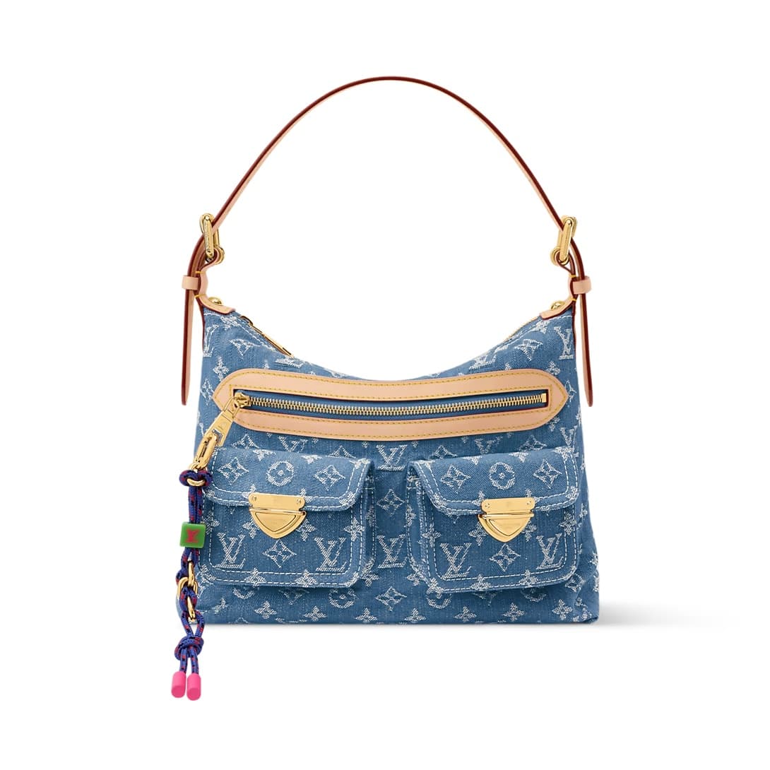 Louis Vuitton Baggy Monogram Blue Denim M27329 TOP