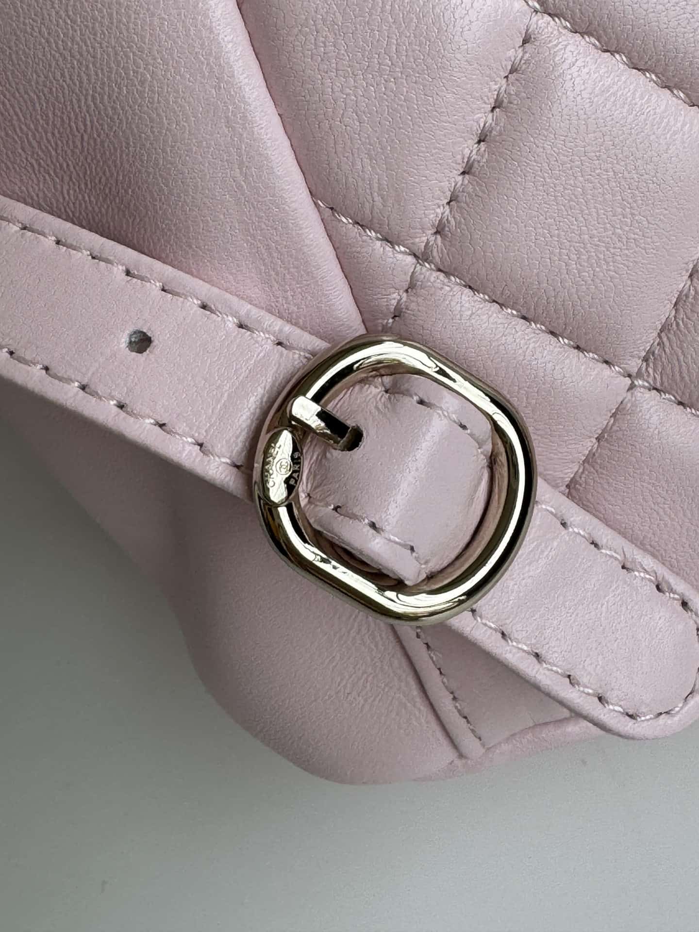 Chanel Small Quilted Duma Backpack Lambskin AS2908 Pink High