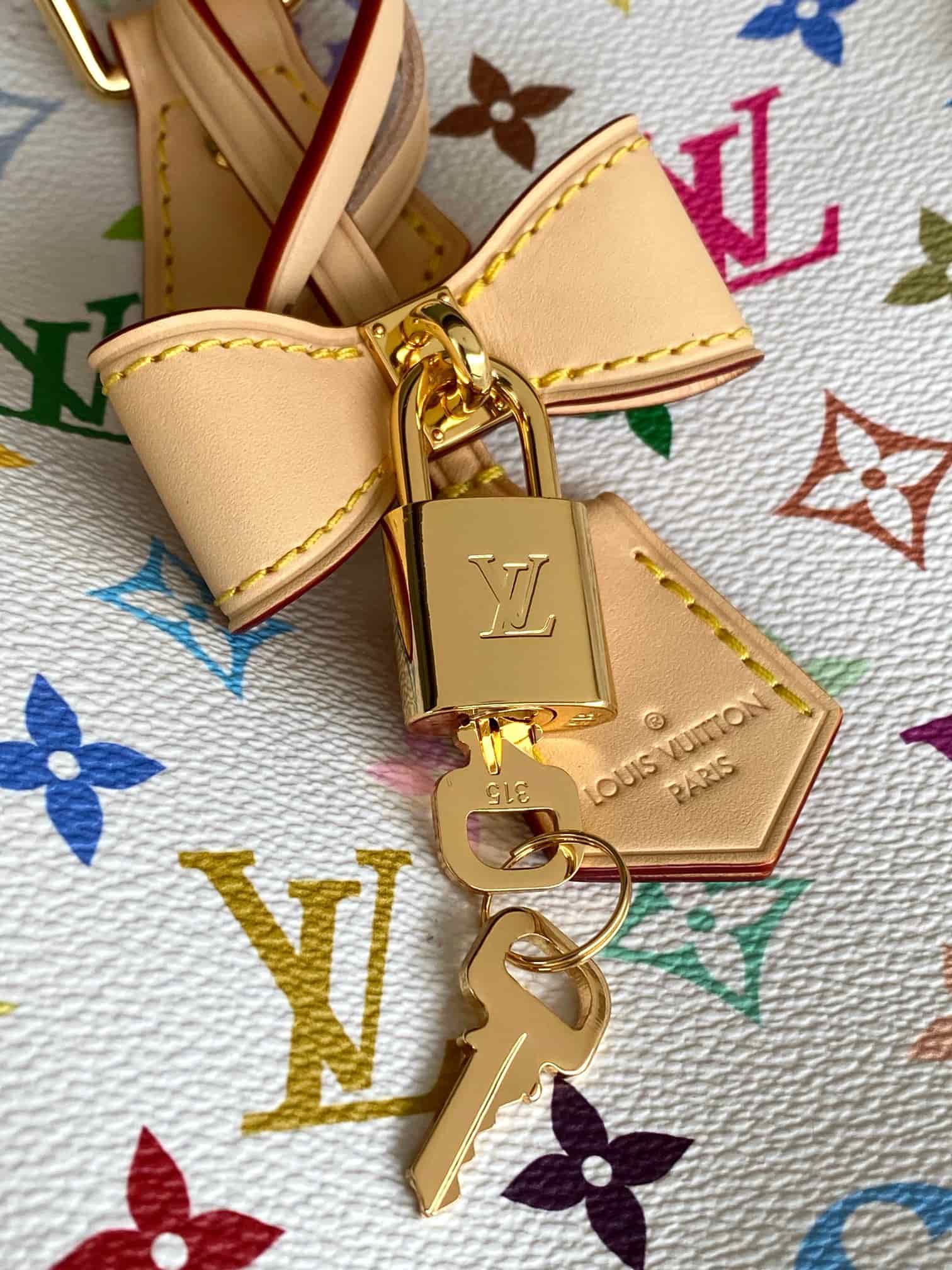 Louis Vuitton x Murakami Speedy Bandoulière 25 Monogram coated canvas M13085 Top