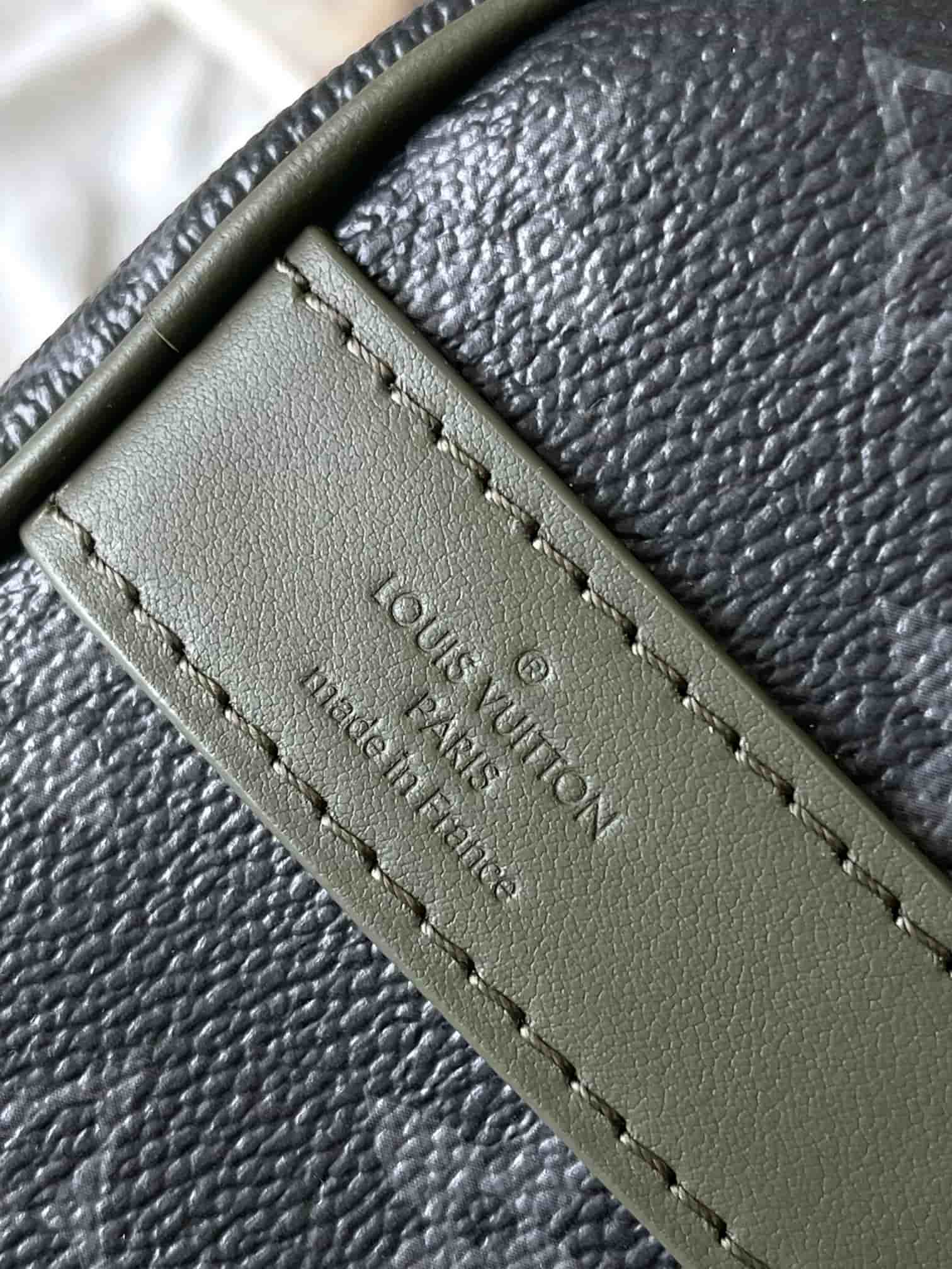 Louis Vuitton Courrier Messenger Khaki Green Monogram Eclipse coated canvas M28629 TOP