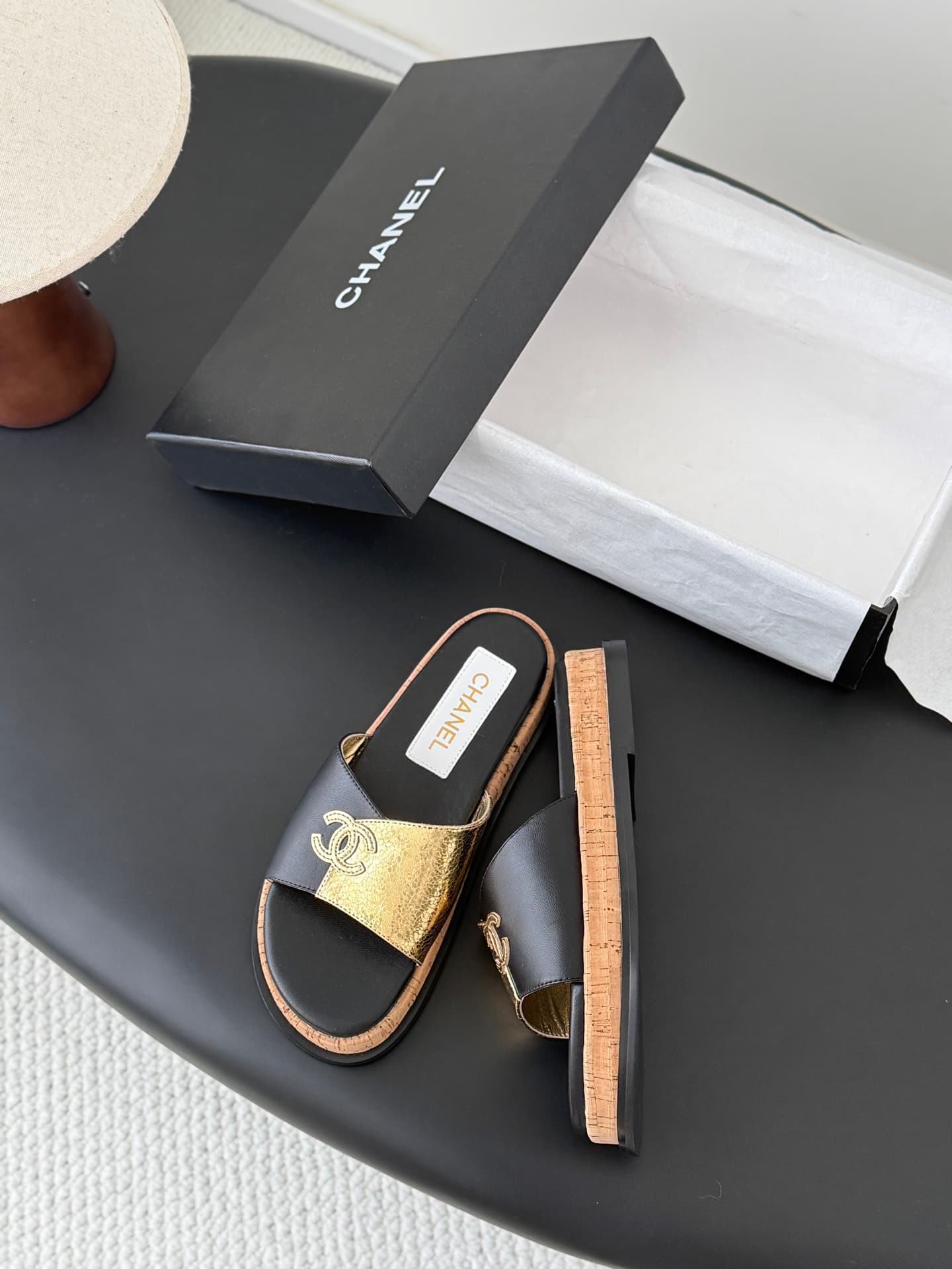 Chanel  Mule Sandal Shoes Women