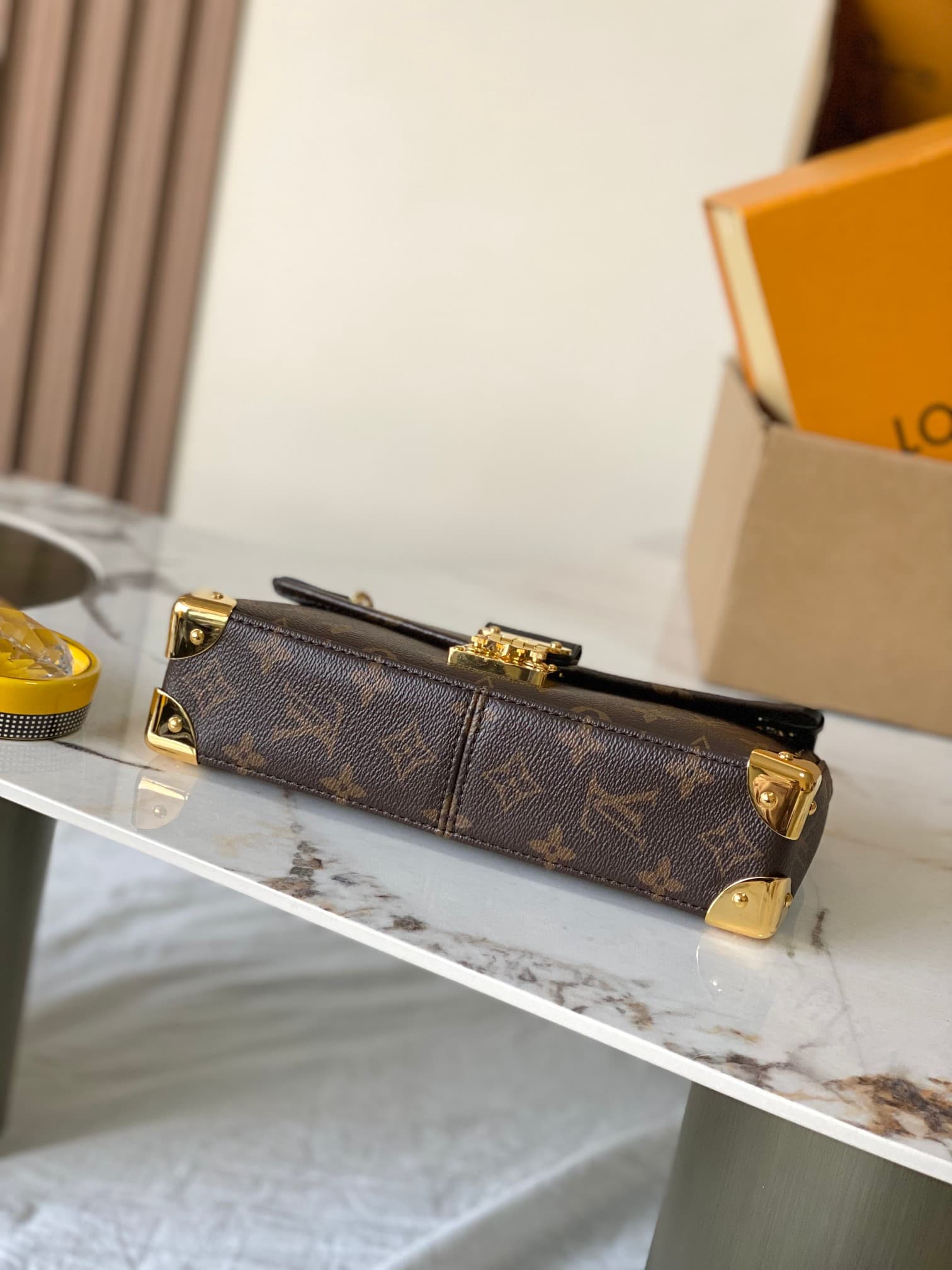 Louis Vuitton Trunkie East West Monogram Canvas M27266 High