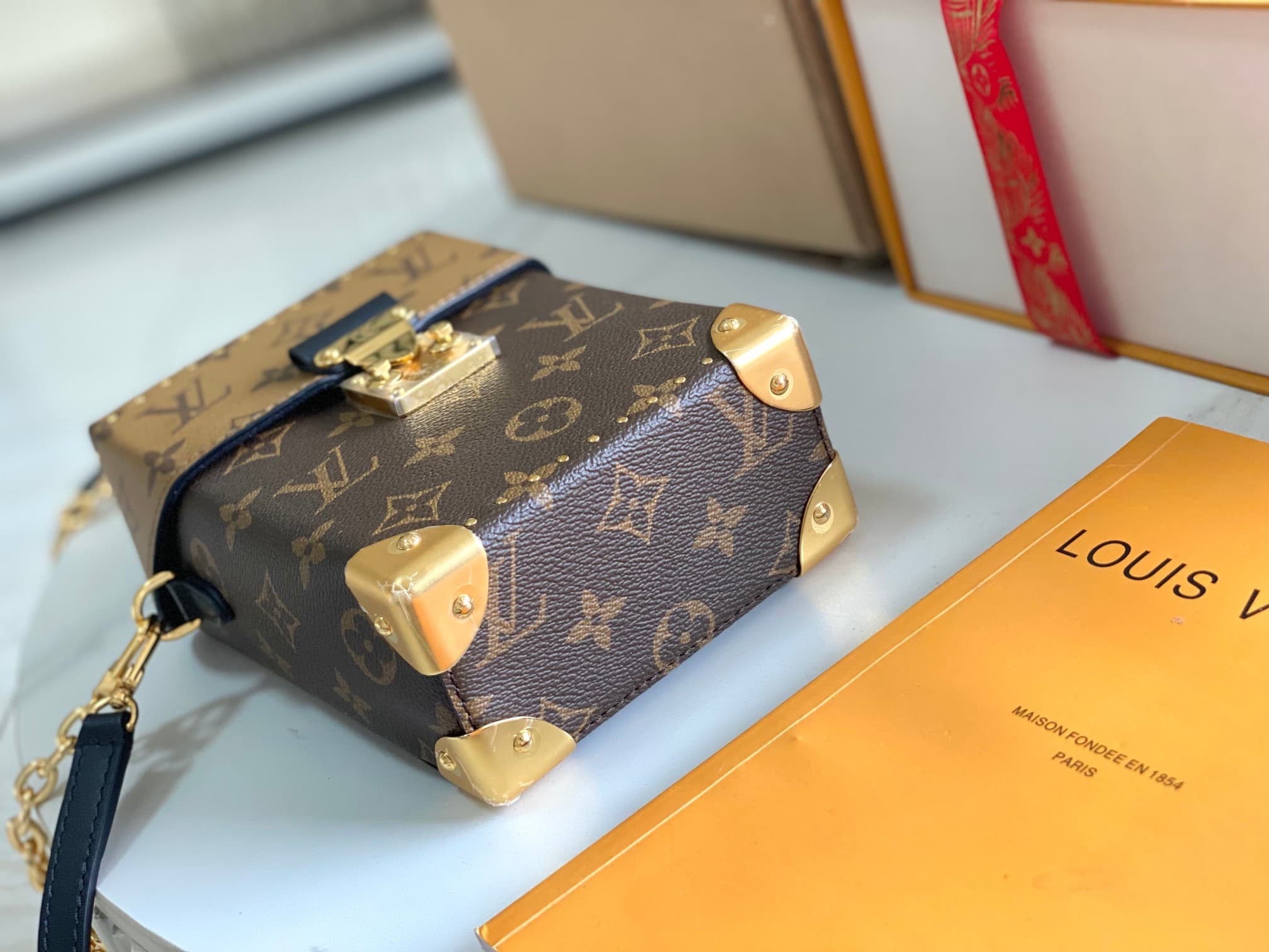 Louis Vuitton Camera Box Monogram and Monogram Reverse coated canvas M82465 TOP