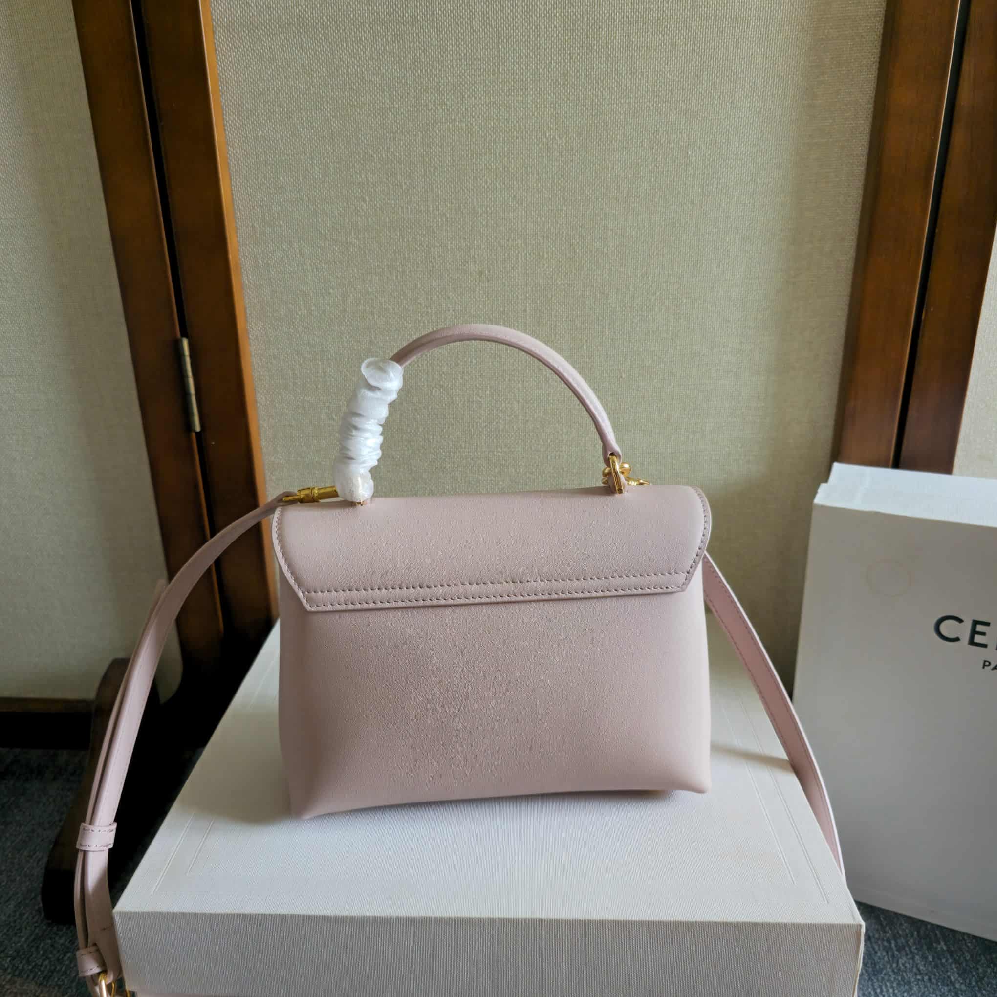 Celine Mini Nino bag in Light Pink Supple Calfskin High