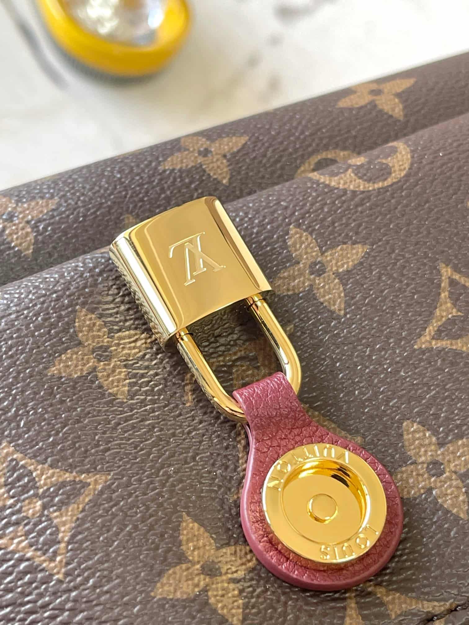 Louis Vuitton Saint Germain BB Monogram/Wine Leather and coated canvas M27067 TOP