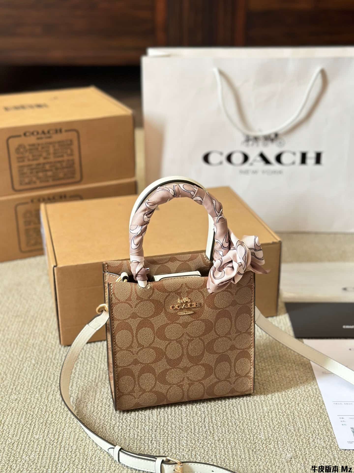 Coach Mini Cally Crossbody In Signature Canvas