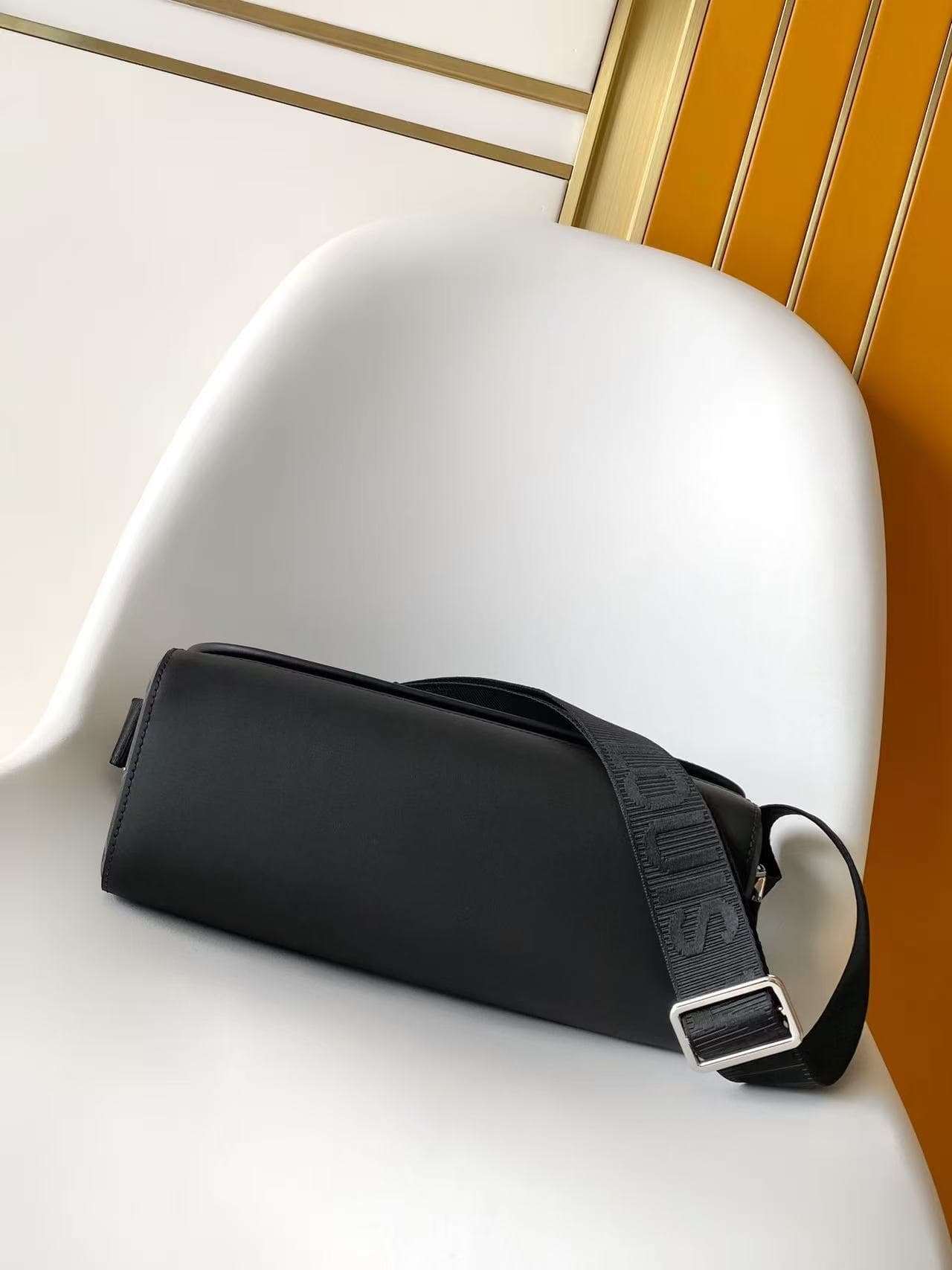 Louis Vuitton Courrier Messenger Black Monogram Eclipse coated canvas M28630 High