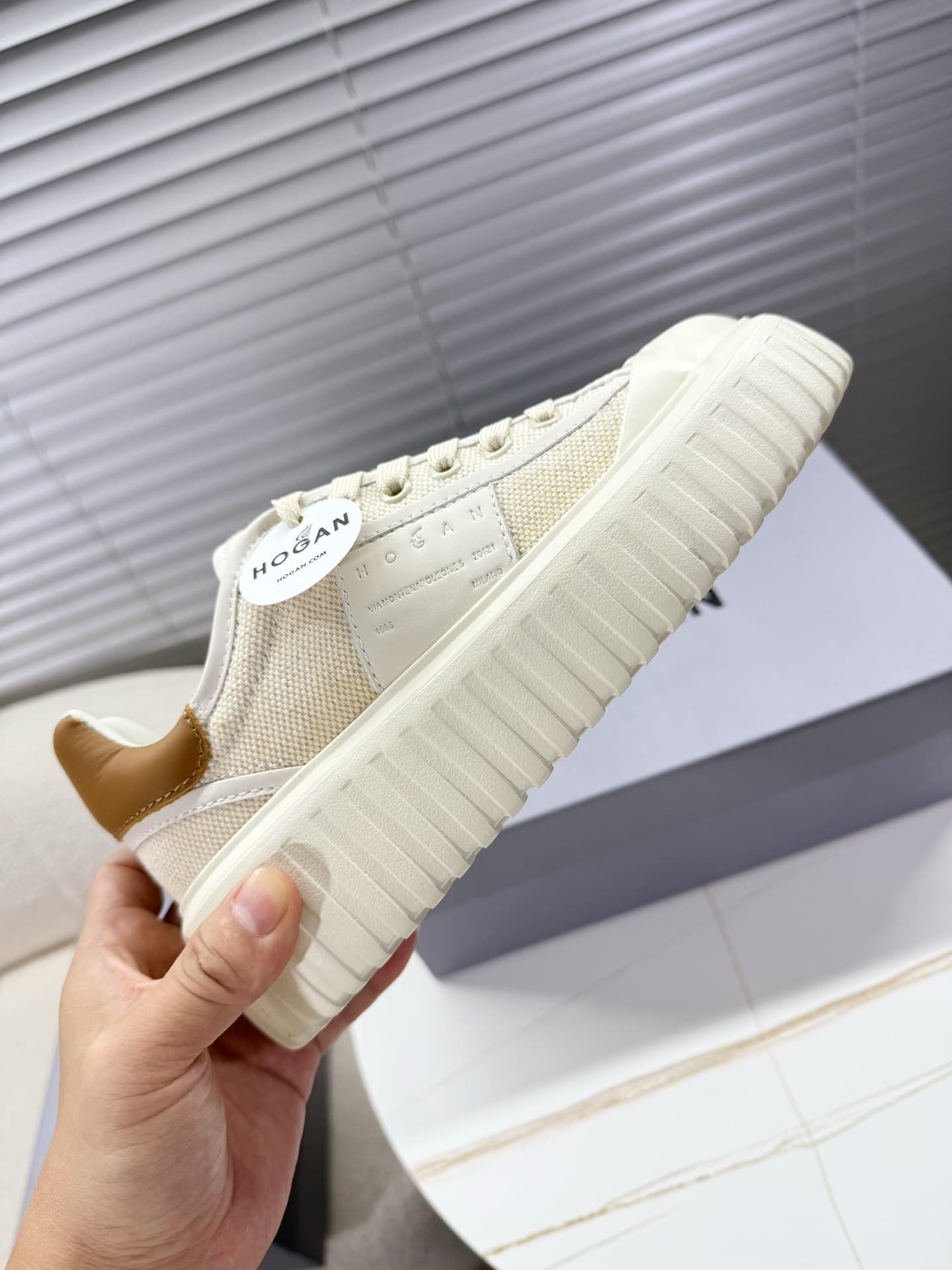 Hogan H-Stripes Sneakers Shoes Men Women