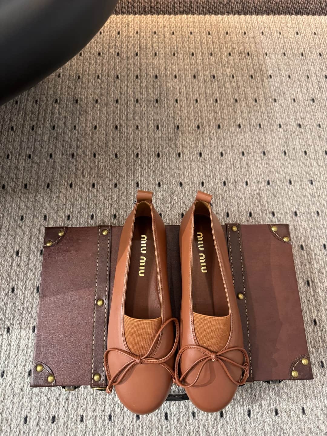 Miu Miu Elan Nappa Ballet flats shoes Women