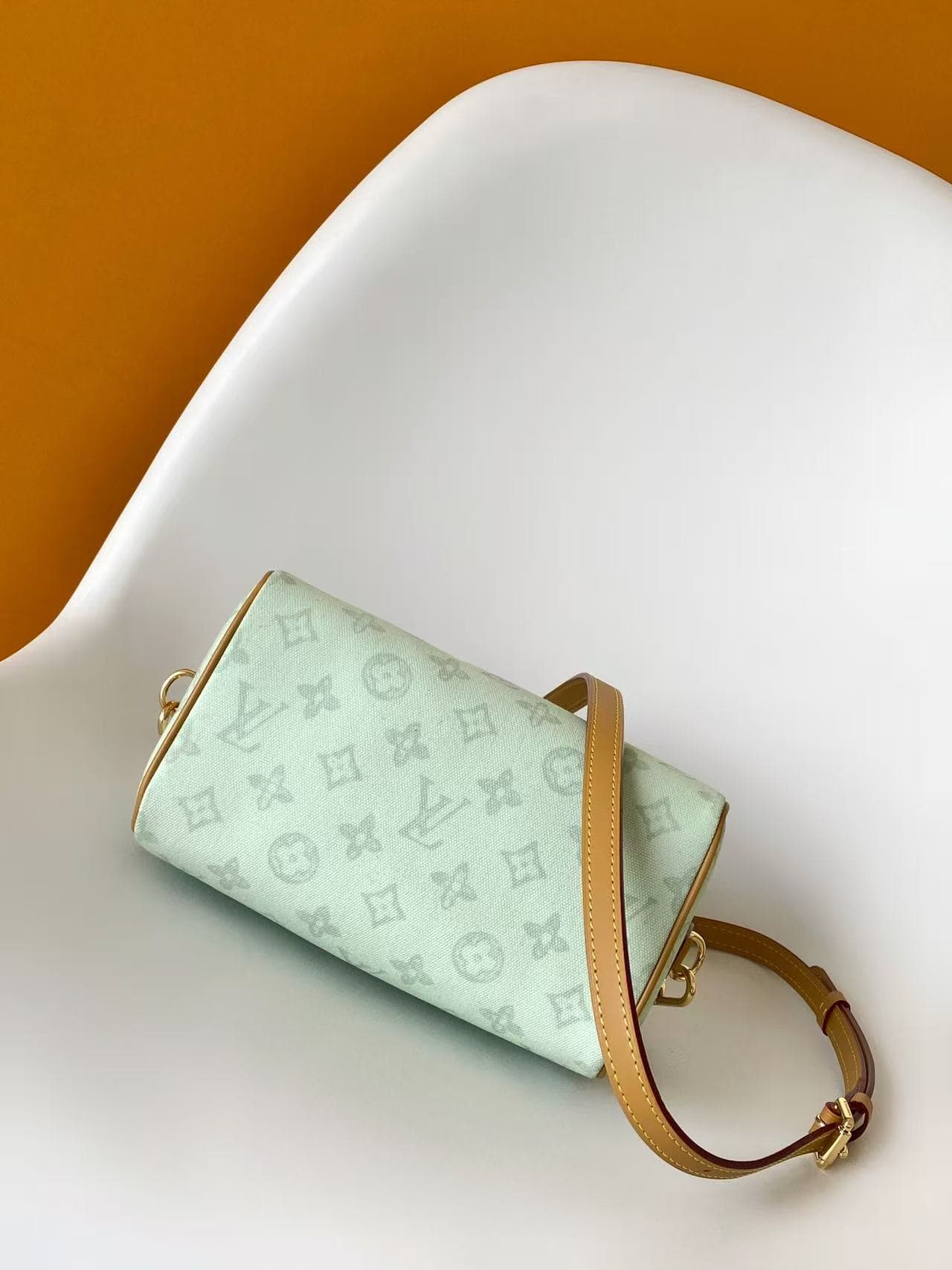 Louis Vuitton Speedy Bandoulière 20 Green Asnières Monogram Coated canvas M27530 High