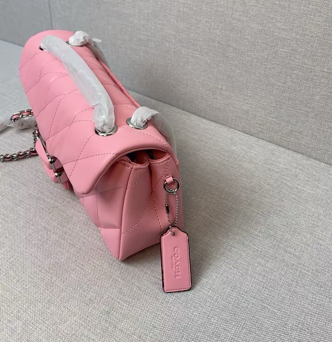 Coach Tabby Chain Crossbody Bag 19 With Quilting High