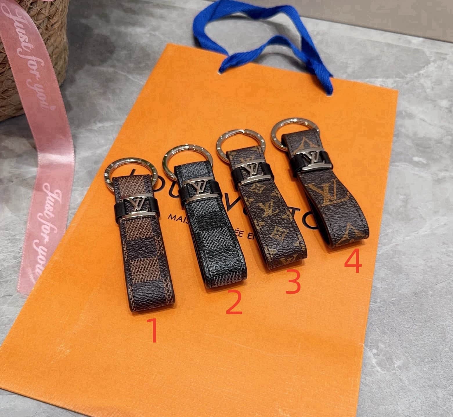 Louis Vuitton bag keychain Charm