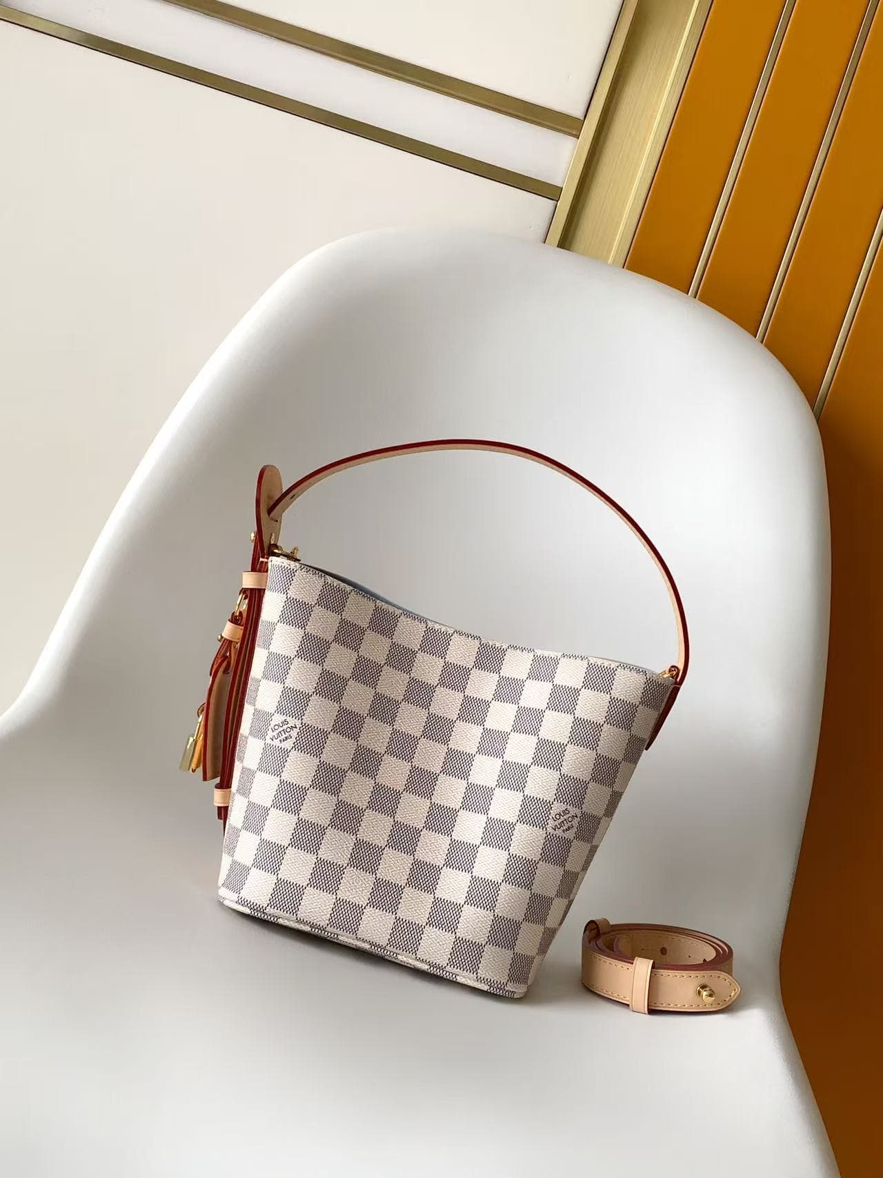 Louis Vuitton All In BB Damier Azur coated canvas N40855 High