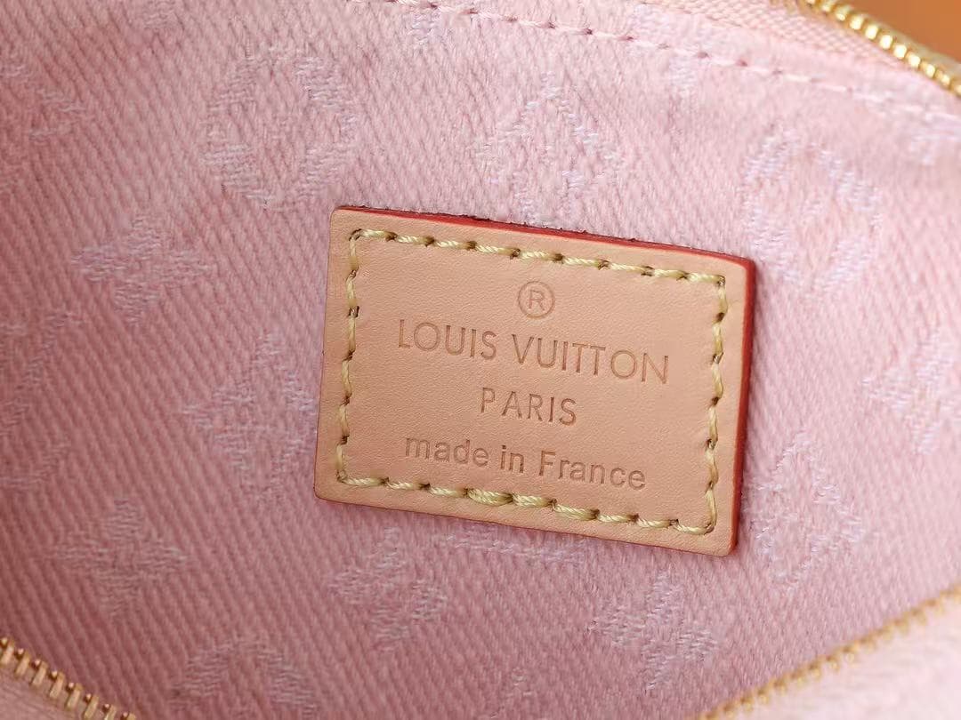 Louis Vuitton Pochette Liv Monogram Denim M14159 High