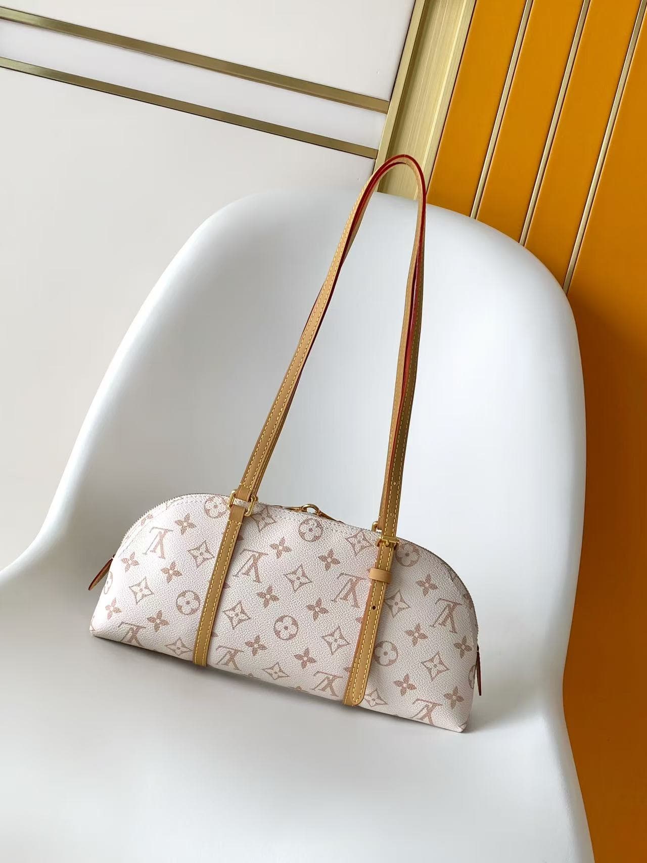 Louis Vuitton Squire East-West Monogram Dune coated canvas M2A457 High