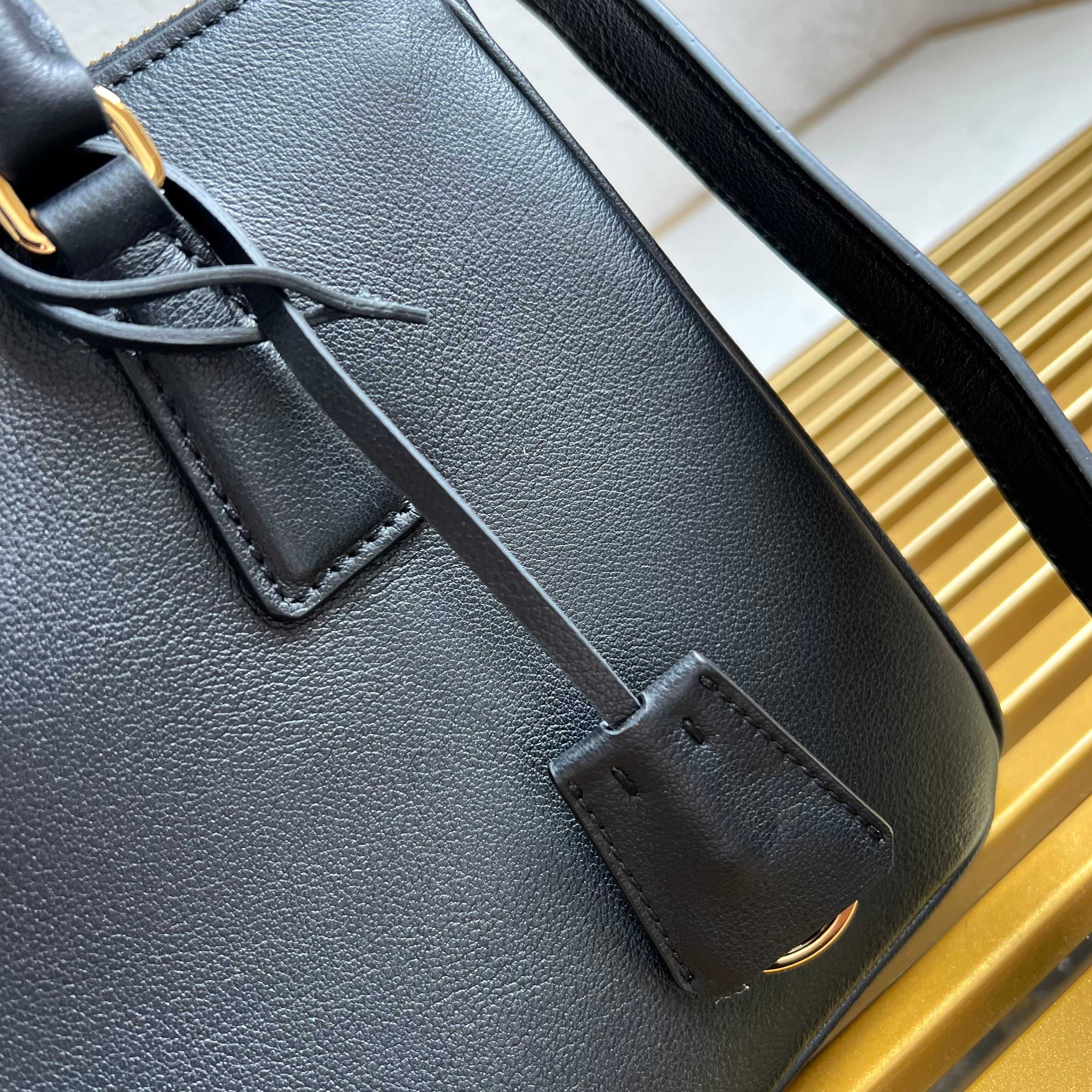 Prada Galleria small Saffiano leather bag 1BA896 Black High