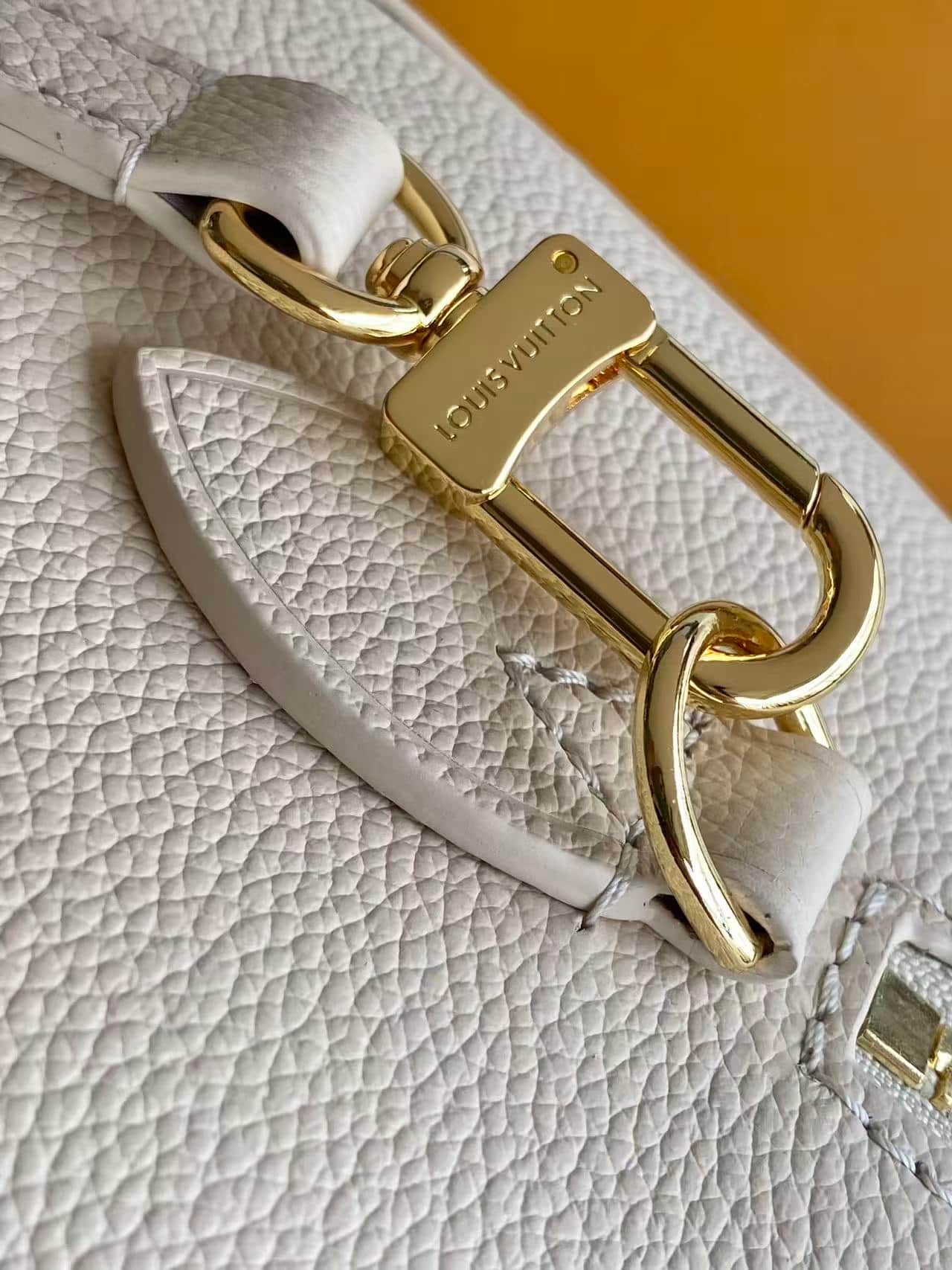 Louis Vuitton Speedy Trunk 20 Almond Calfskin leather M29876 High