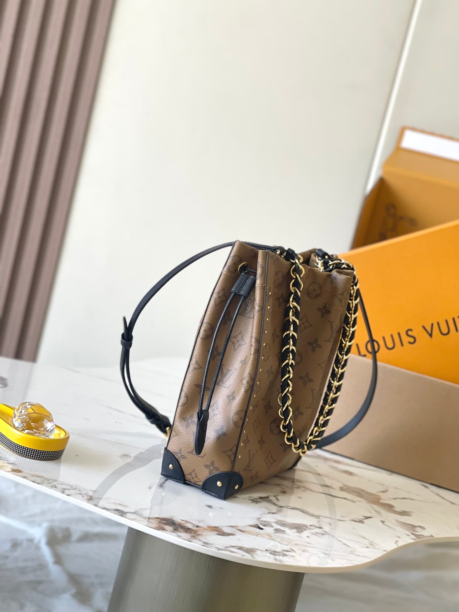 Louis Vuitton Noé Trunk PM Monogram Canvas M13324 Top