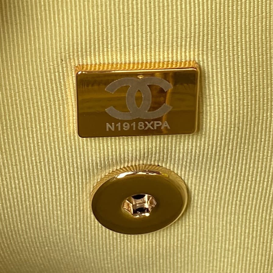 Chanel Urban Spirit Backpack Grained Calfskin & Gold-Metal AS4059 Yellow A