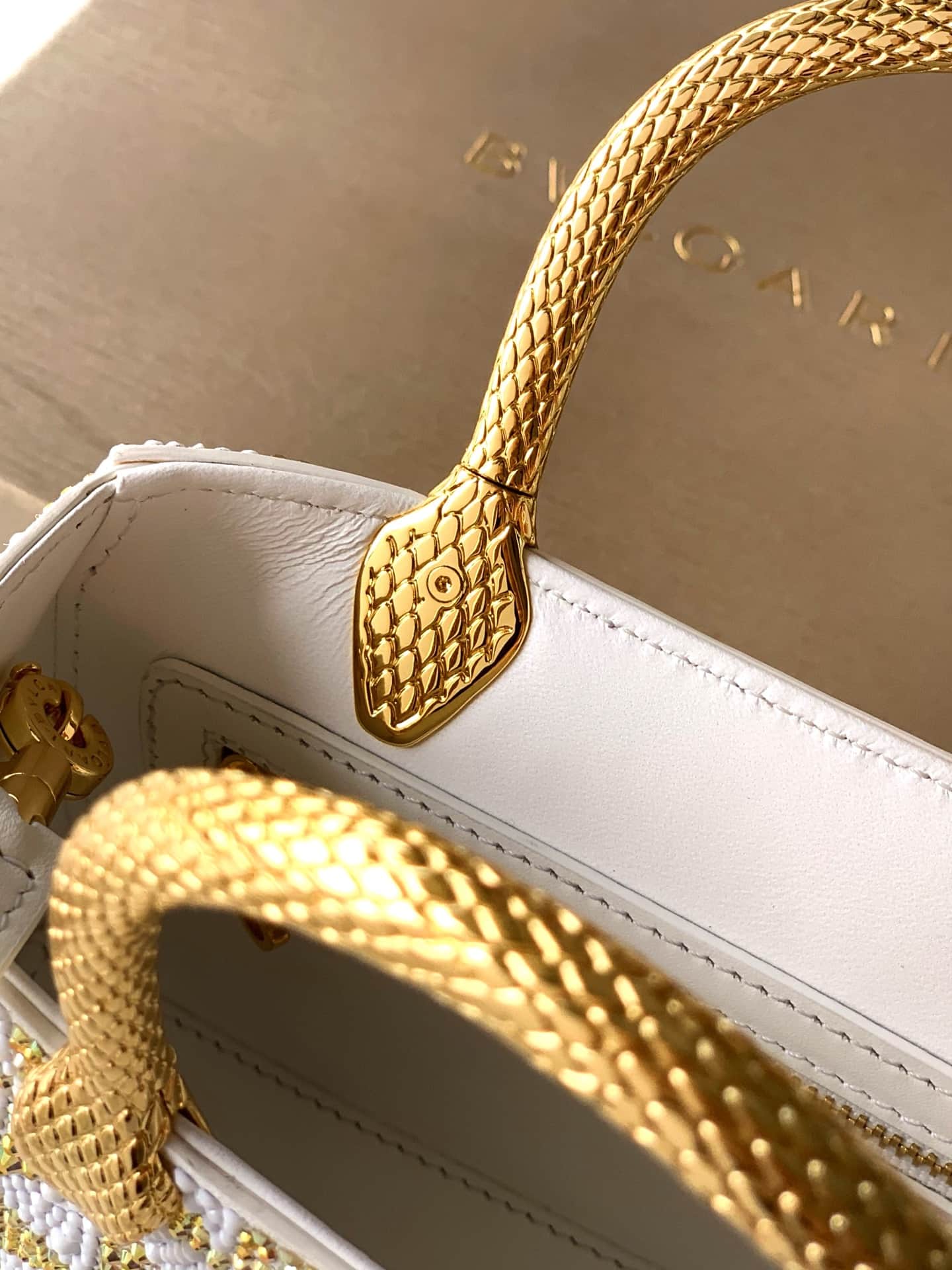 BVLGARI Serpentine Duo Top Handle Bag