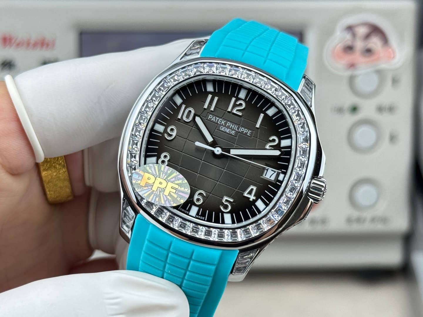 Patek Philippe Aquanaut with Diamond-set Watch TOP