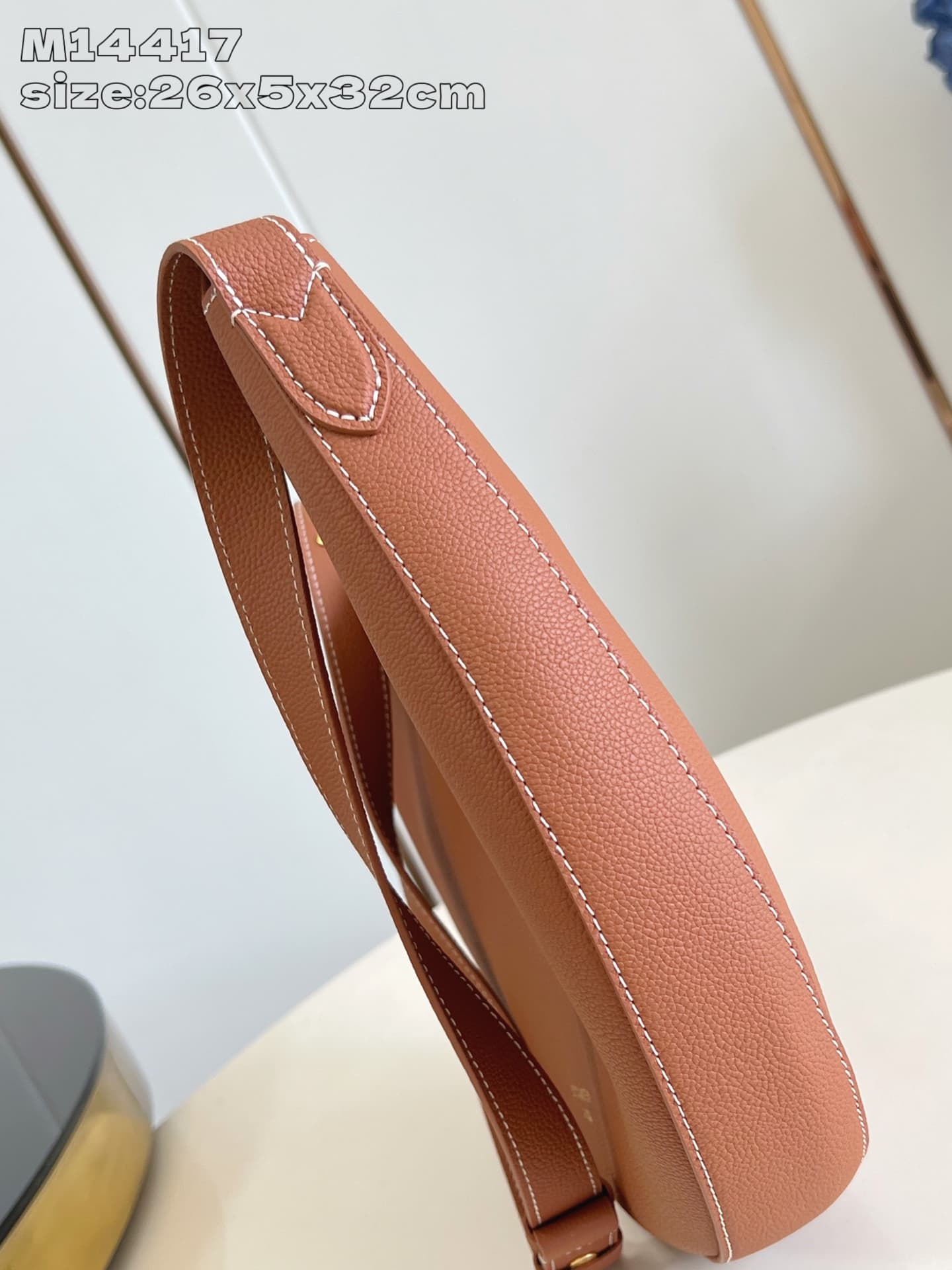 Louis Vuitton Low Key Cookie MM  Calf leather M14642 Cognac High