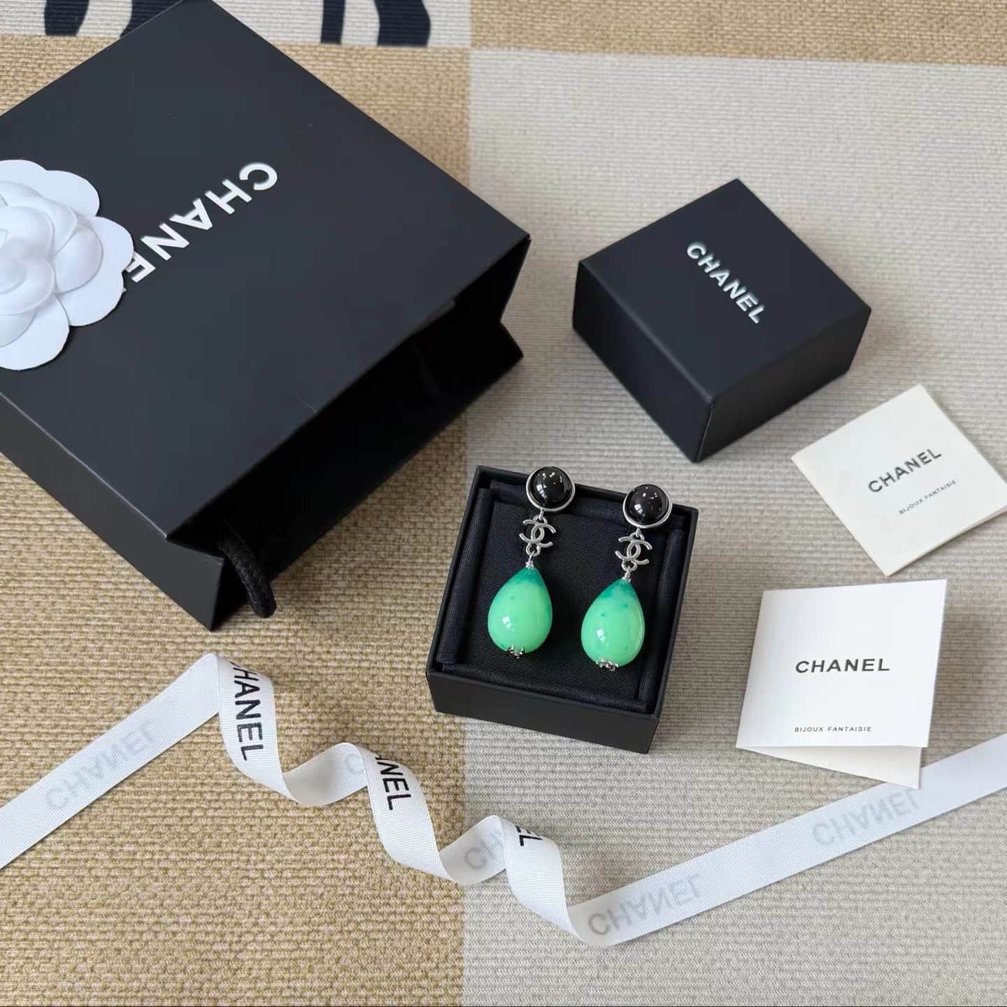 Chanel Pendant Earrings High