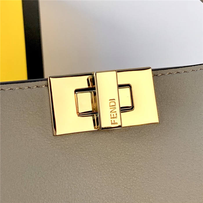 PEEKABOO ICONIC ESSENTIALLY leather bag Beige High