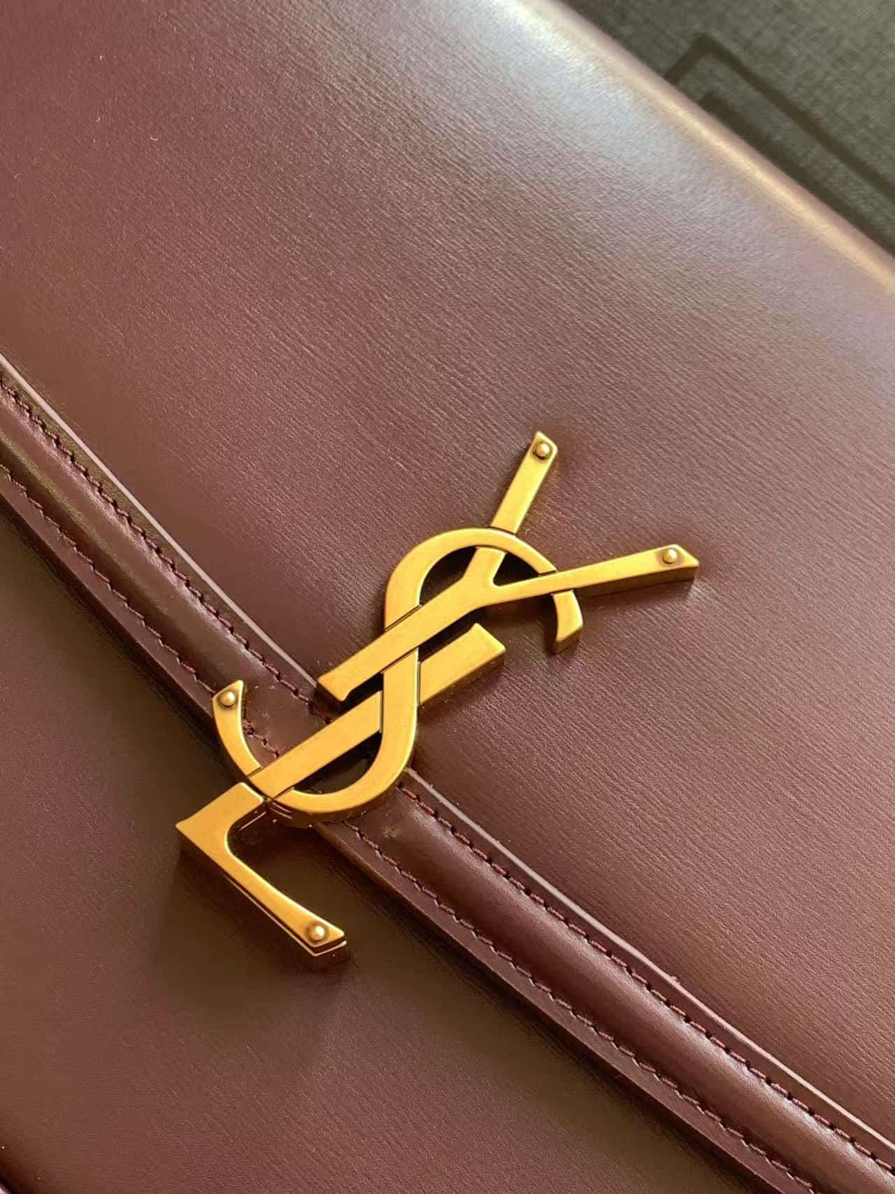 SAINT LAURENT SOLFERINO LARGE IN BOX High