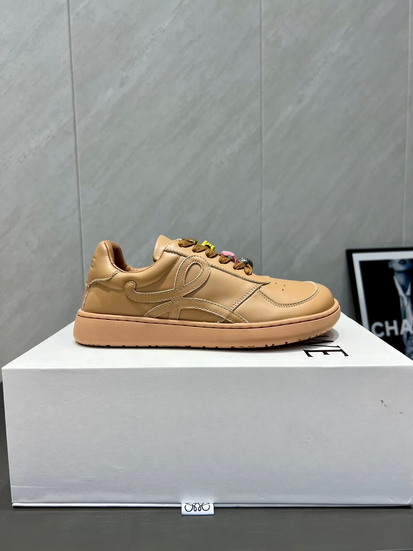 LOEWE Jambo sneaker in soft grained calfskin Shoes Men Women