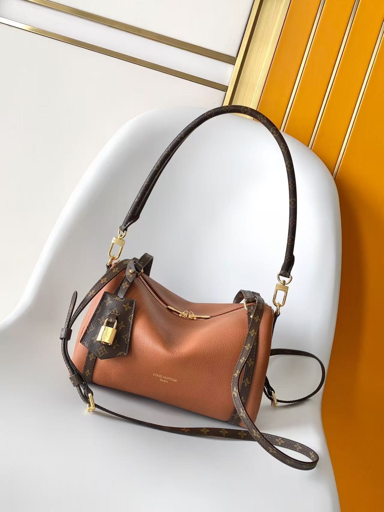 Louis Vuitton Express PM Cognac Calfskin M29428 High