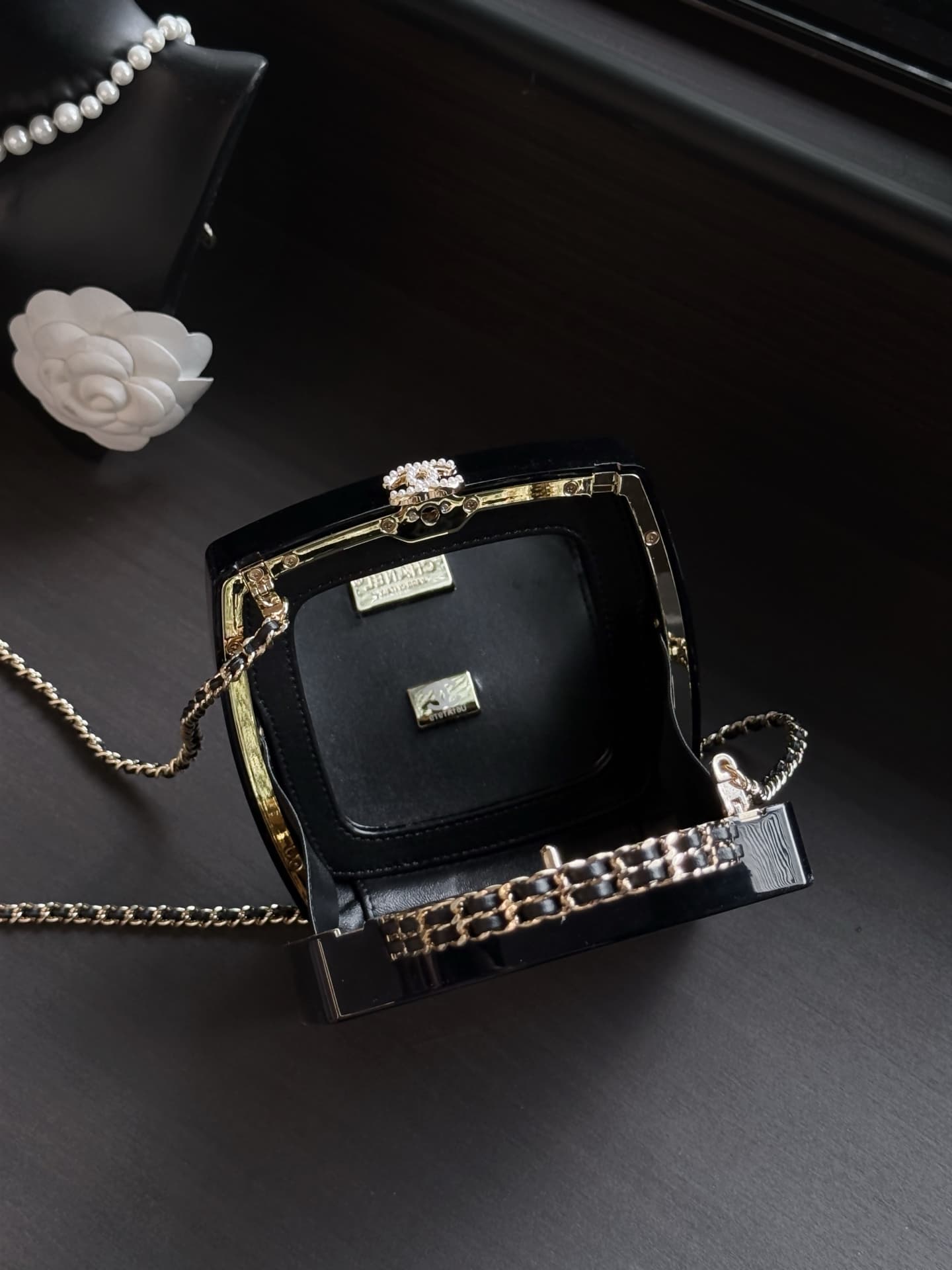 Chanel Makeup Palette Minaudière evening bag