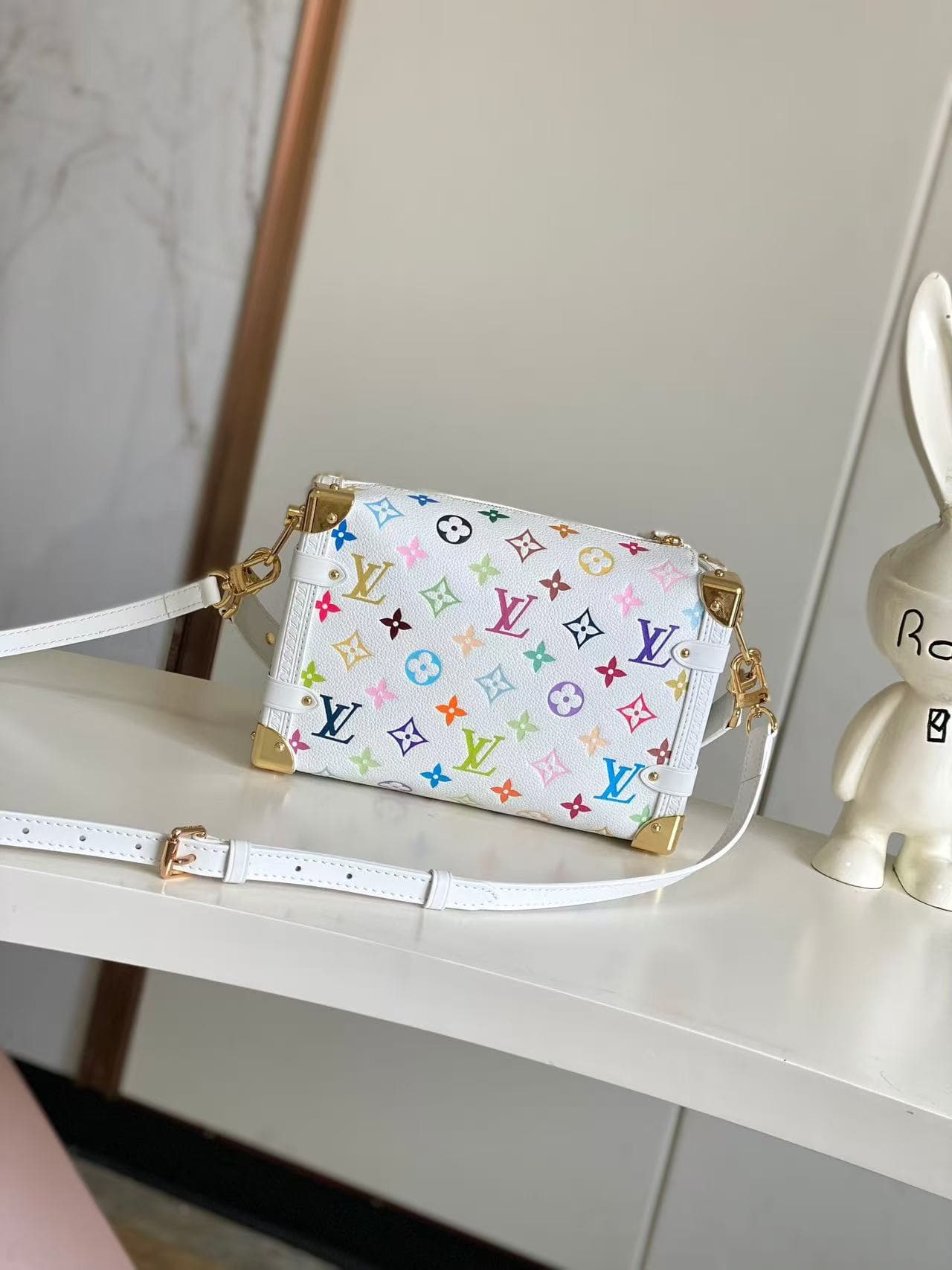 Louis Vuitton x Murakami Side Trunk MM Cowhide M14046 High