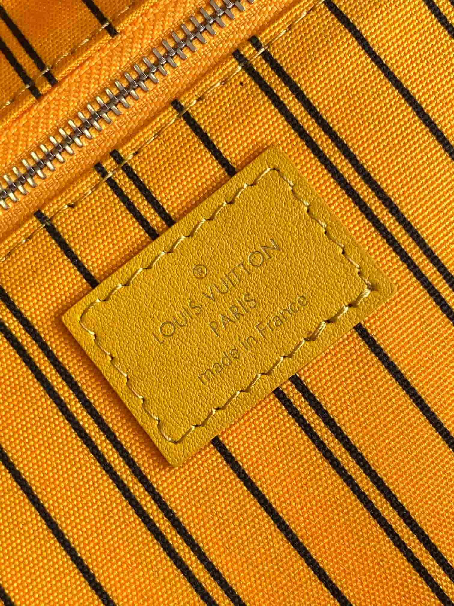 Louis Vuitton Dopp Kit Safran Yellow Monogram Macassar coated canvas M12643 High