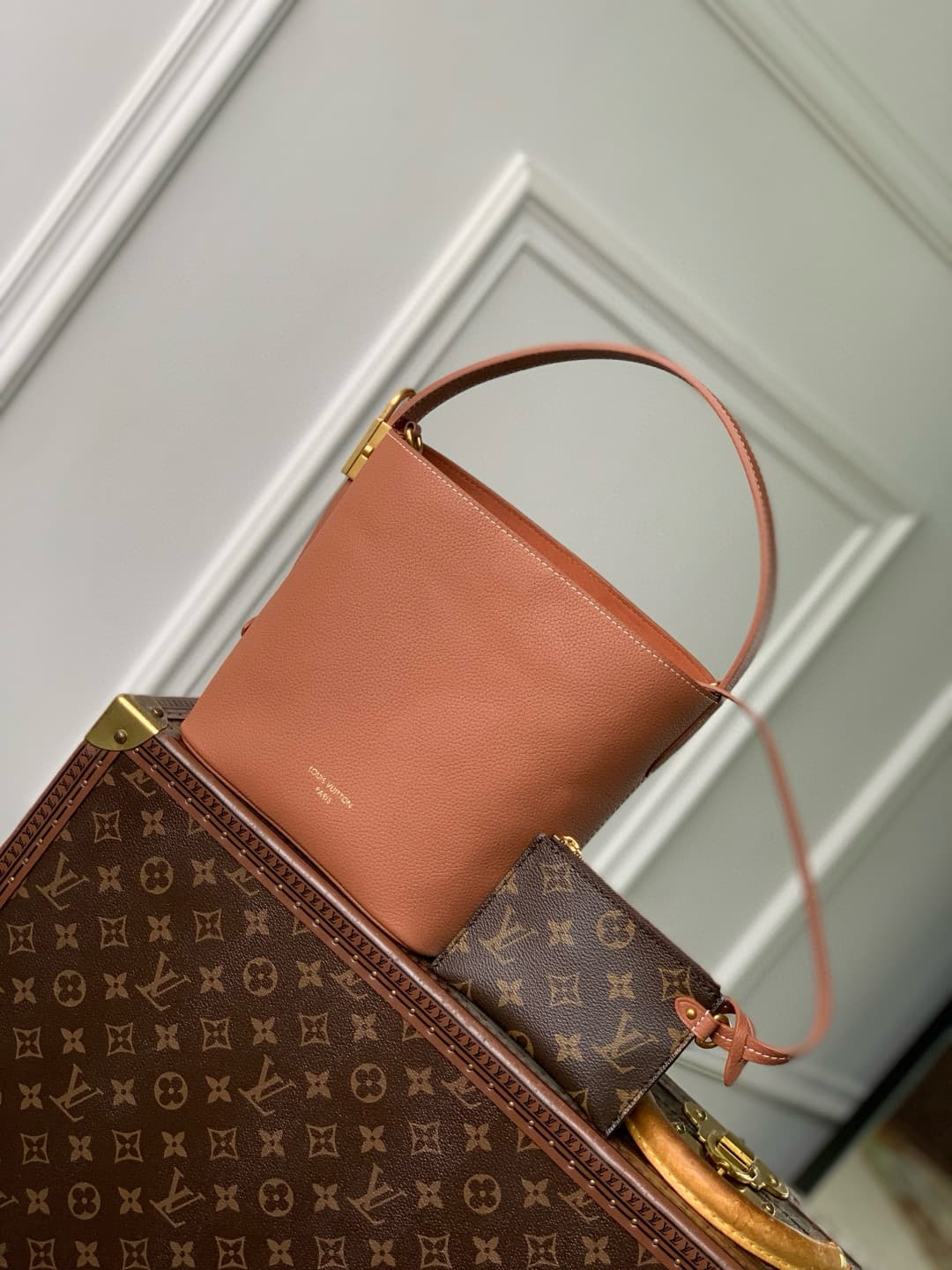 Louis Vuitton Low Key All In BB Cognac Brown Calf leather M14416 High