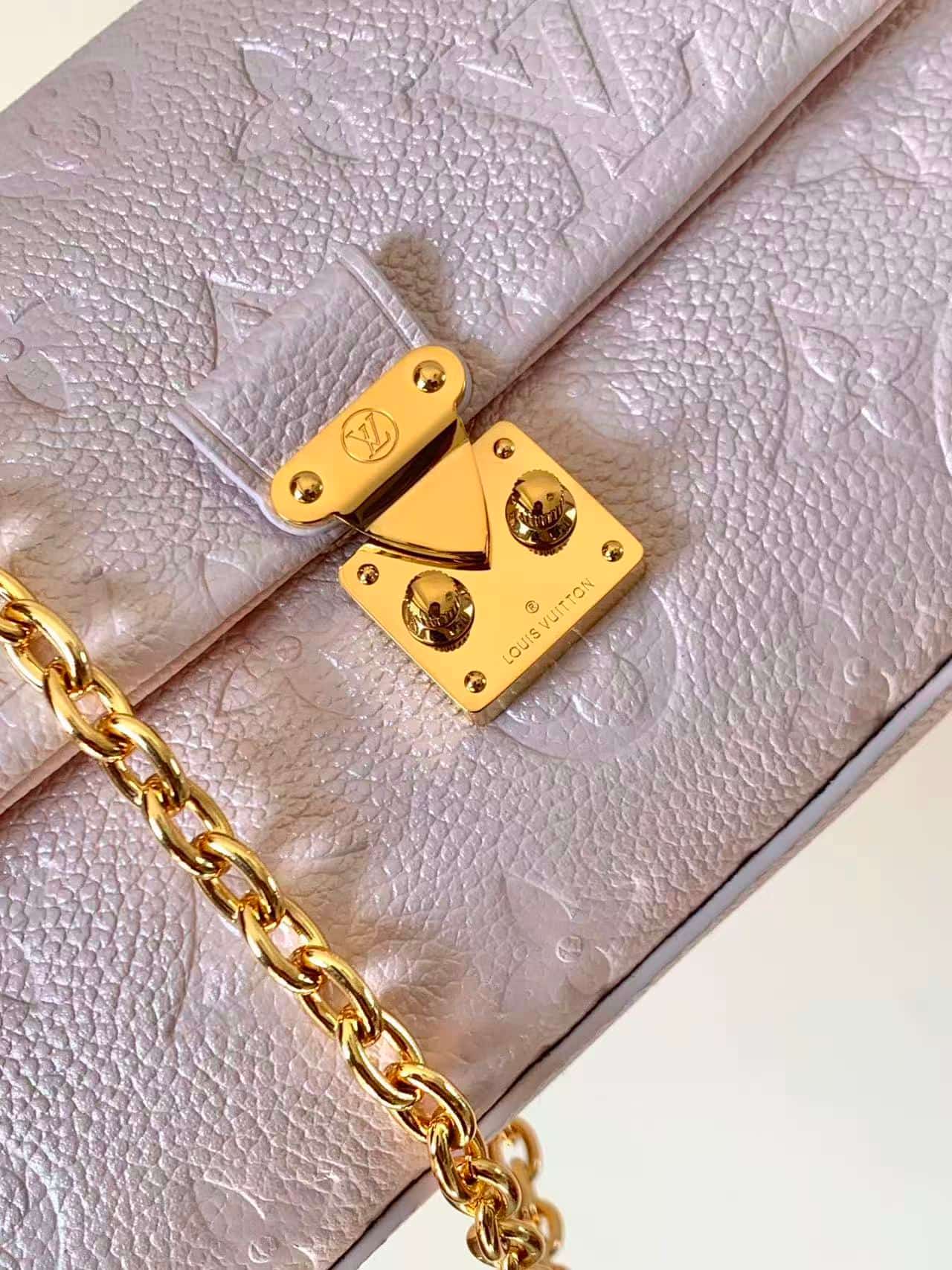 Louis Vuitton Nano Madeleine Cowhide leather M29448 Confetti Pink High