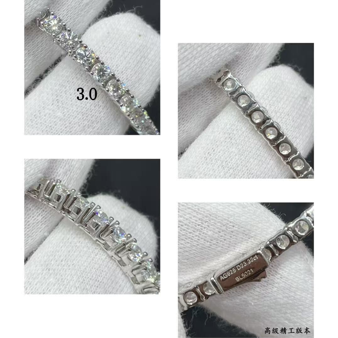 Cartier Necklace Hand-set high carbon diamonds 21735