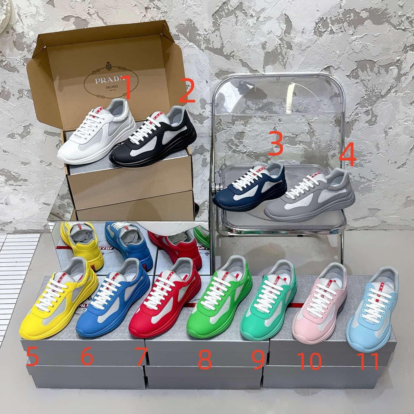 Prada Sneaker Shoes Men