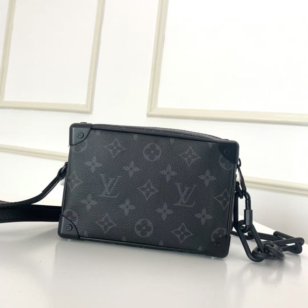 Louis Vuitton Mini Soft Trunk Monogram Eclipse coated canvas M44735 High