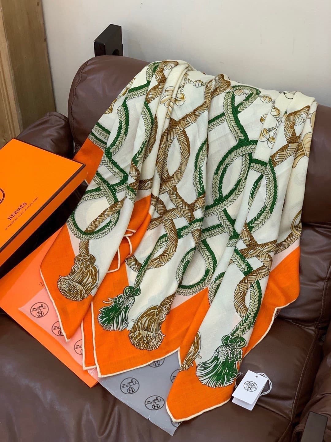 Hermes Palefroi shawl Square