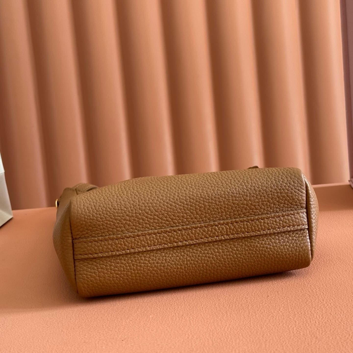 Miu Miu brown leather bucket crossbody bag 5be098 TOP