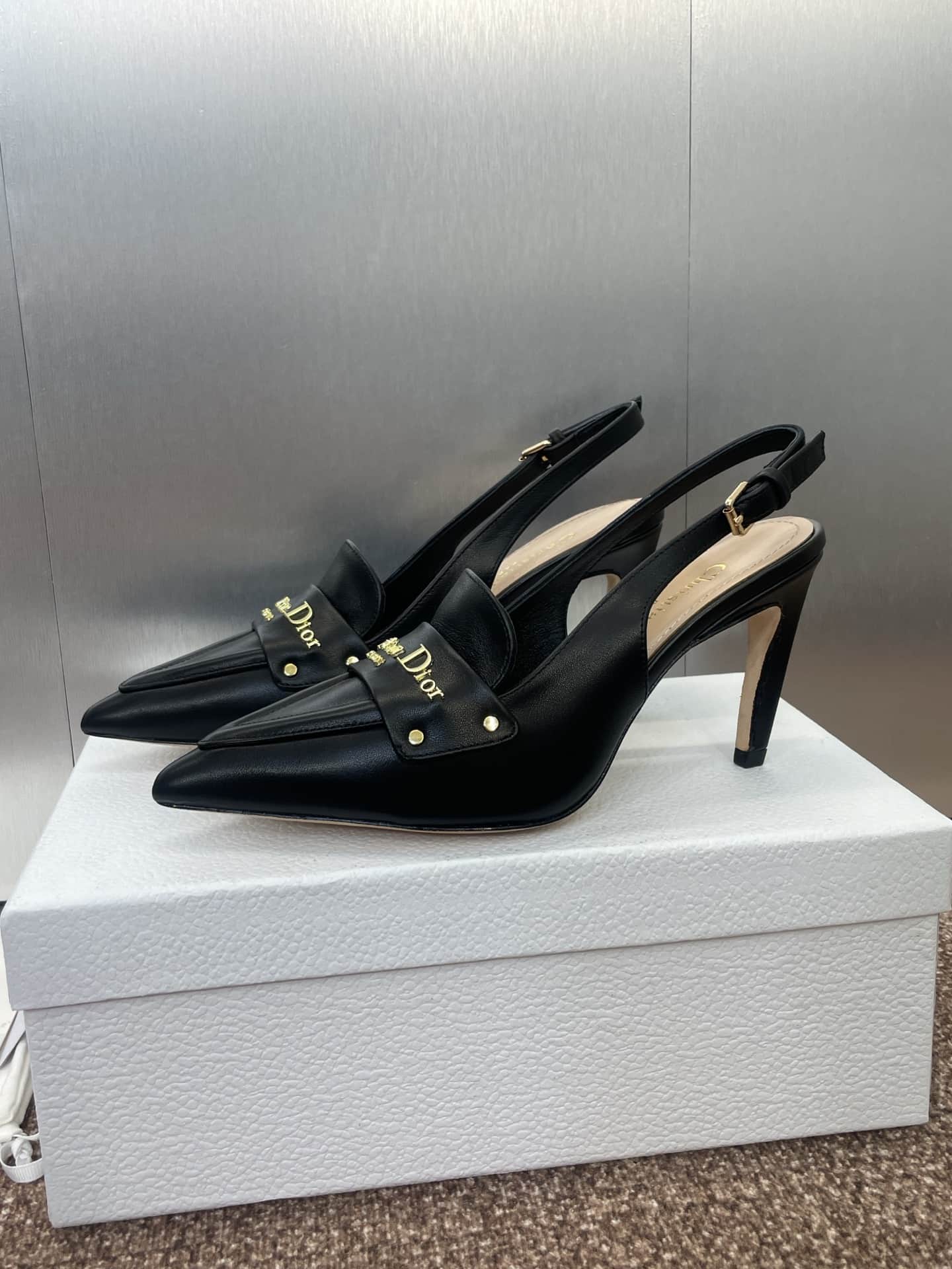 Dior Diorissimo Slingback Pump Shoes Women