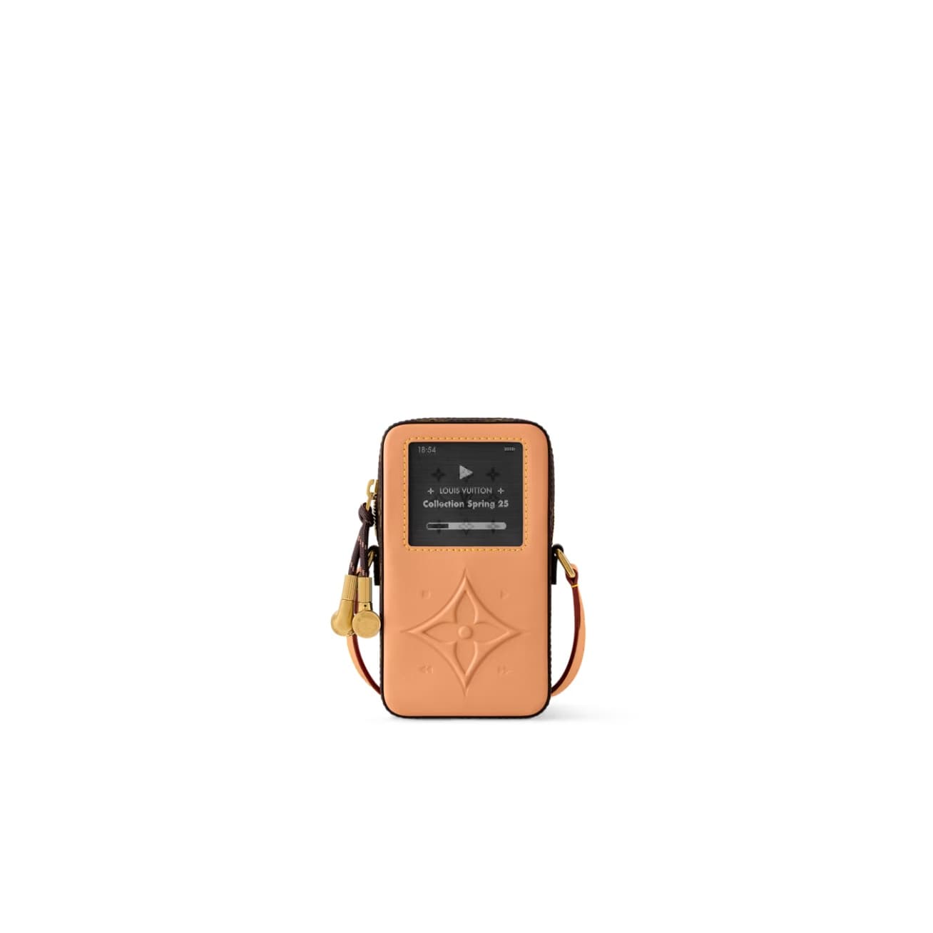 Louis Vuitton Music Player Wearable Wallet Cowhide leather and Monogram coated canvas M14063 TOP