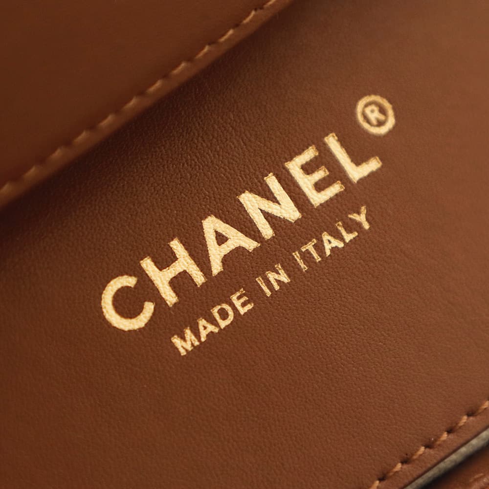 Chanel Flap Bag Suede Calfskin & Gold-Tone Metal Caramel AS6449 A